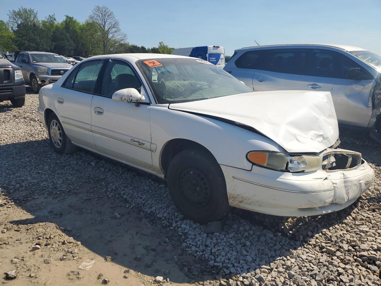2000 Buick Century Custom White vin: 2G4WS52J5Y1173130