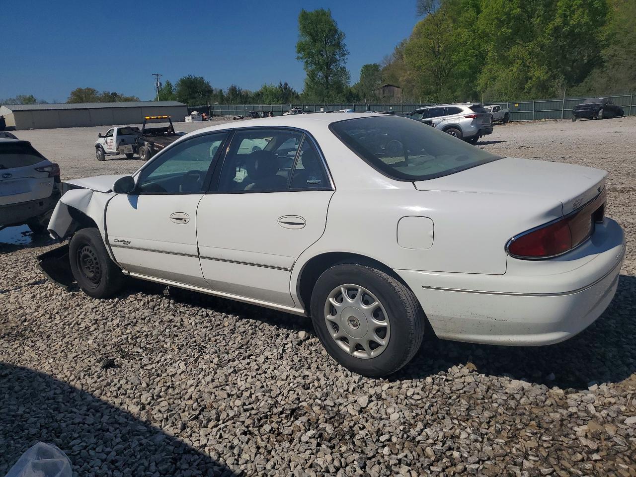2000 Buick Century Custom White vin: 2G4WS52J5Y1173130