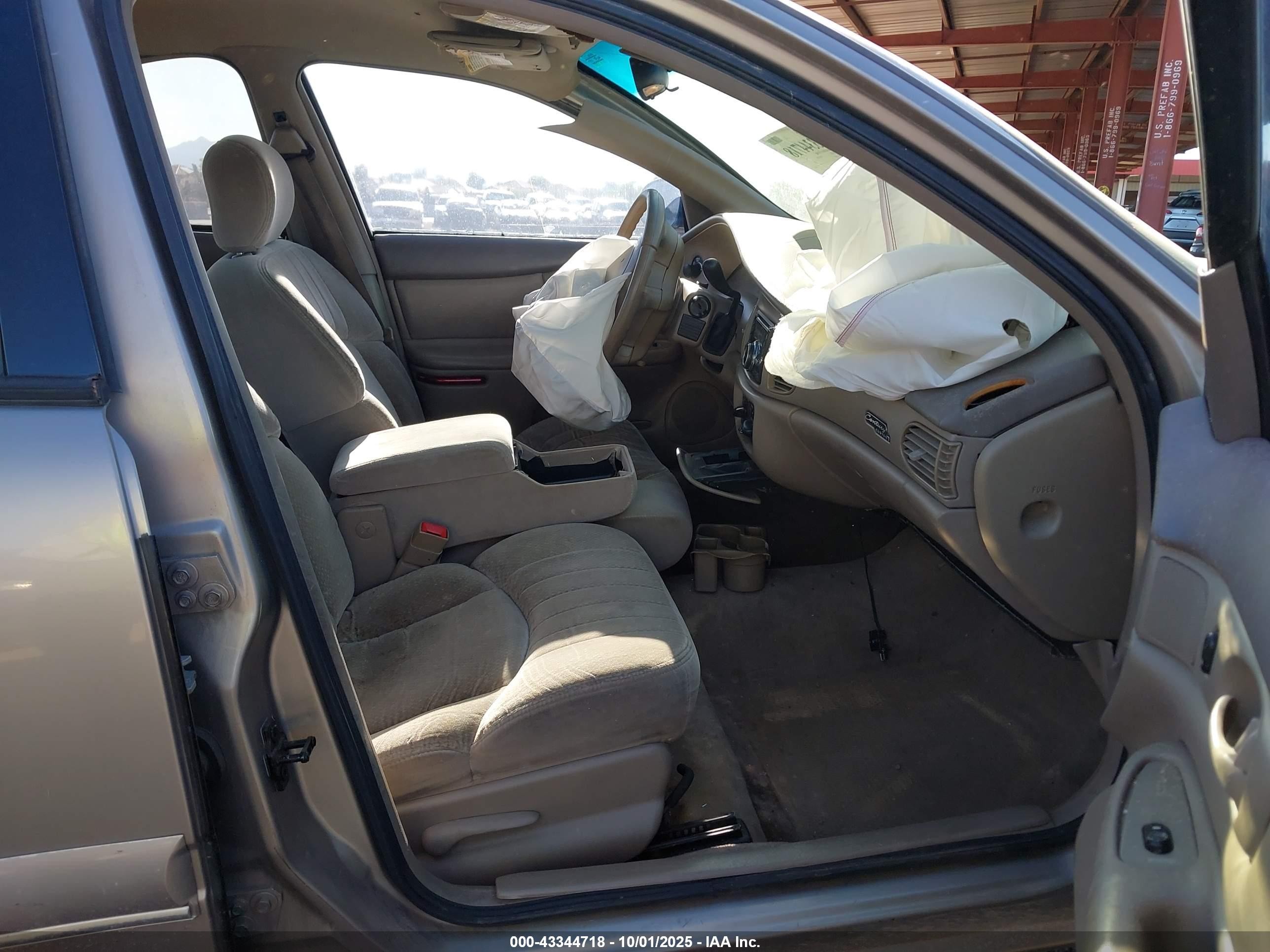 2001 Buick Century Custom Gold vin: 2G4WS52J611224267