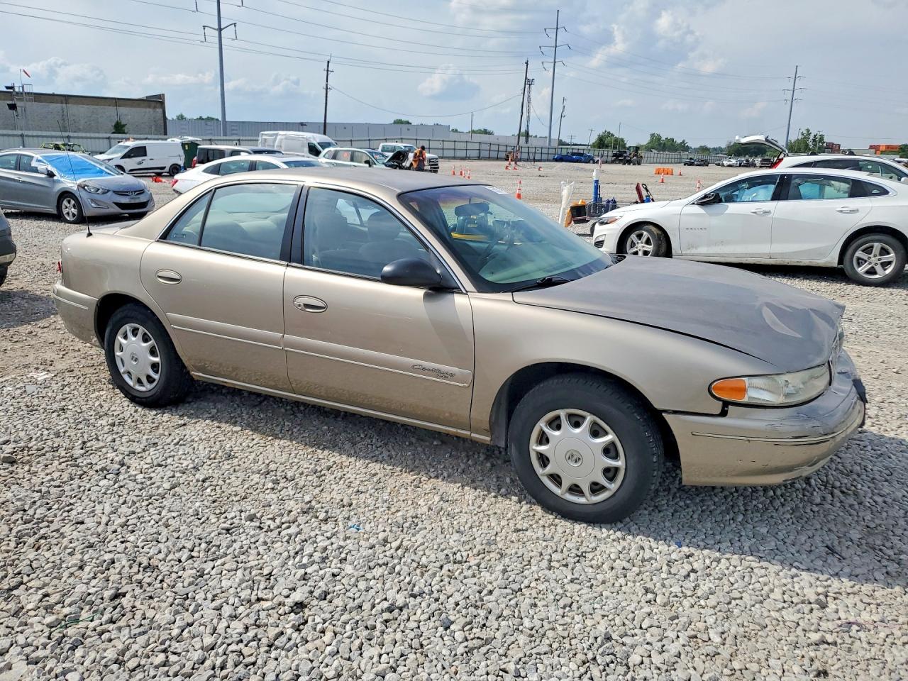 2002 Buick Century Custom Gold vin: 2G4WS52J621148146