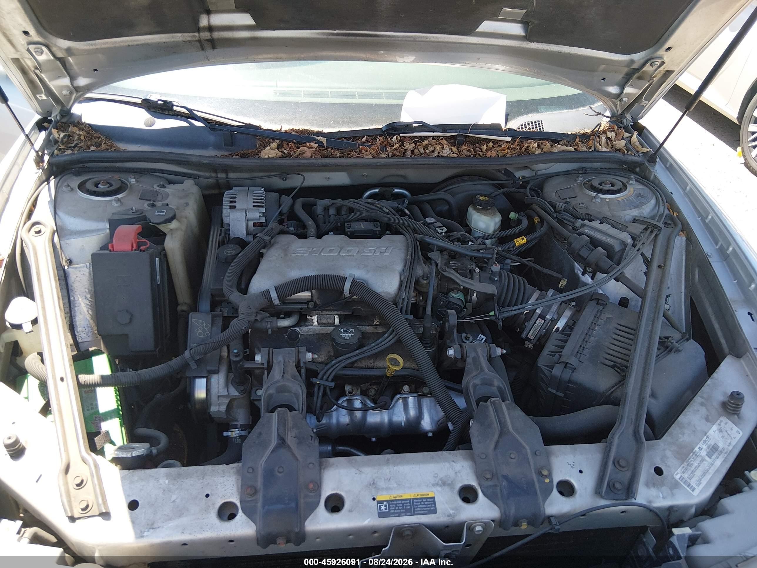2003 Buick Century Custom Gray vin: 2G4WS52J631124480