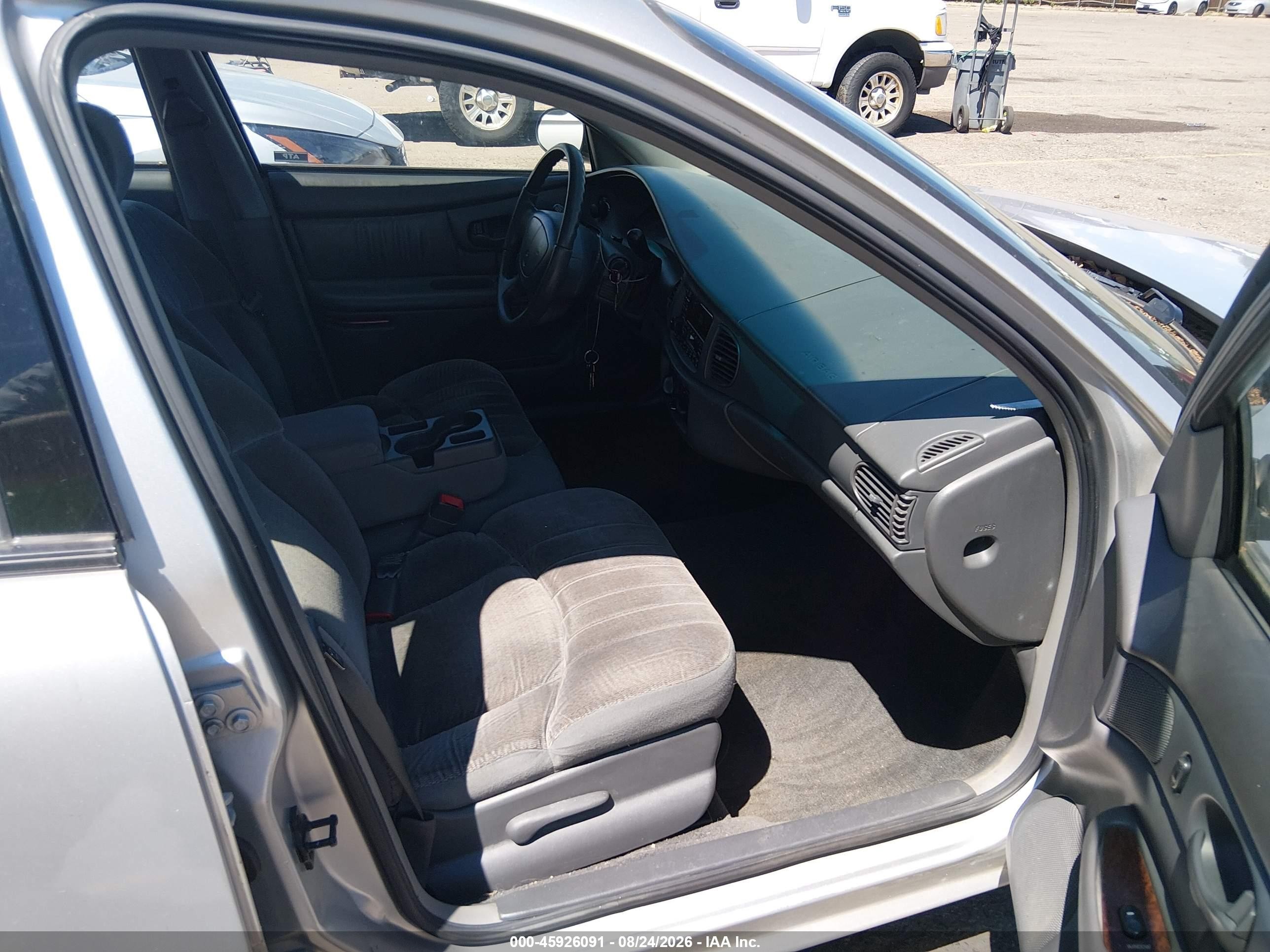2003 Buick Century Custom Gray vin: 2G4WS52J631124480