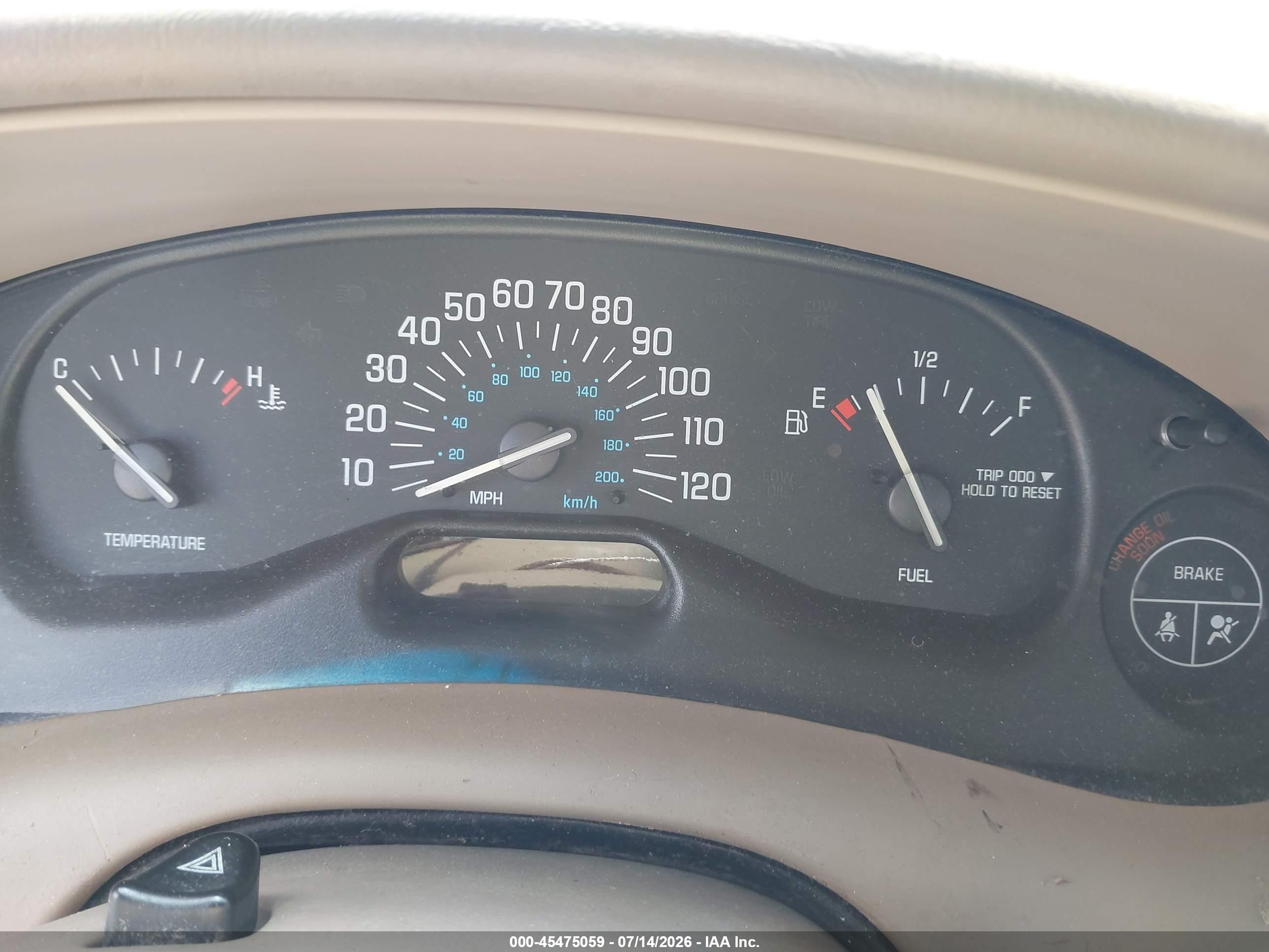 2003 Buick Century Custom Gold vin: 2G4WS52J631138864