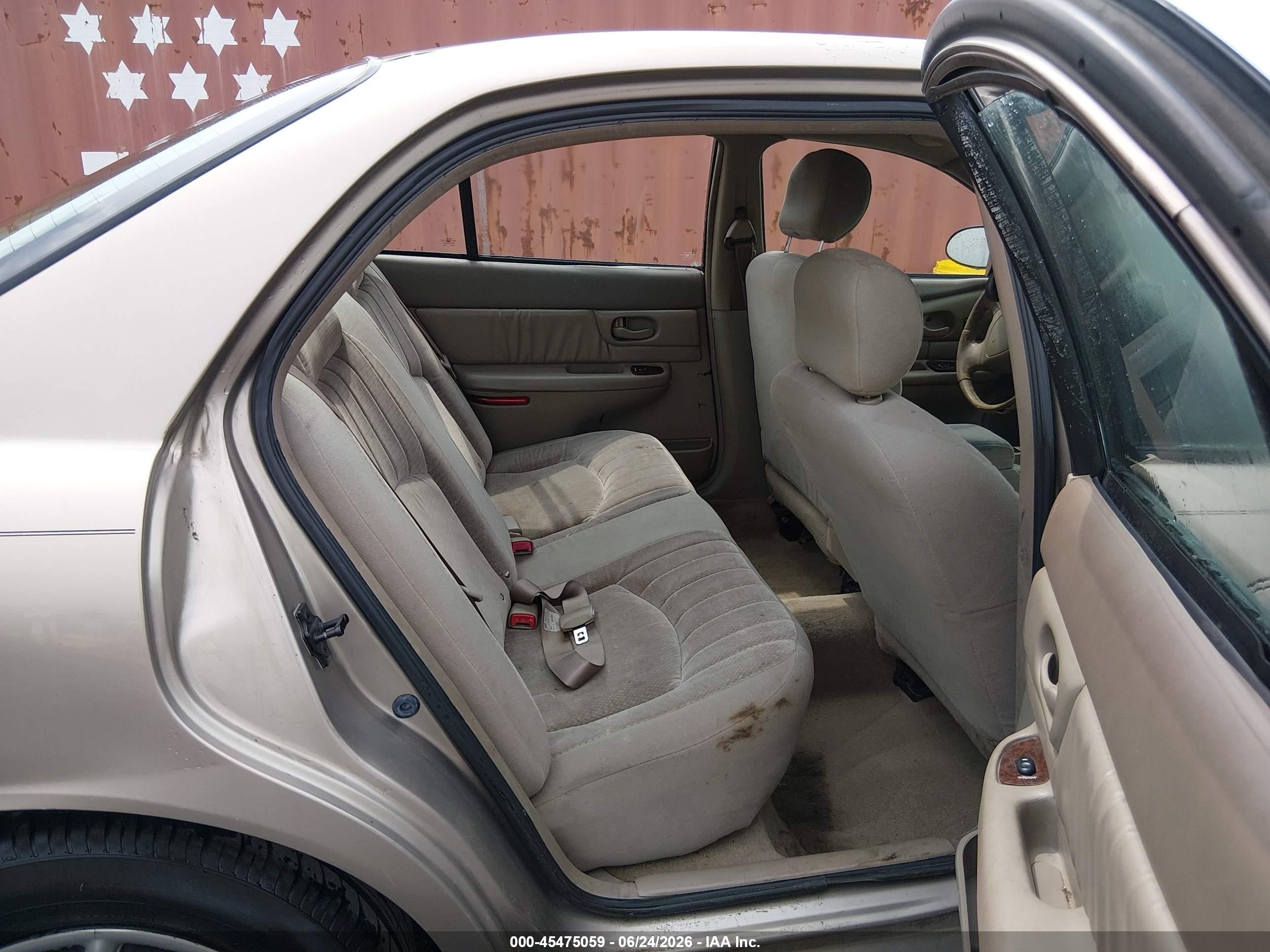 2003 Buick Century Custom Gold vin: 2G4WS52J631138864