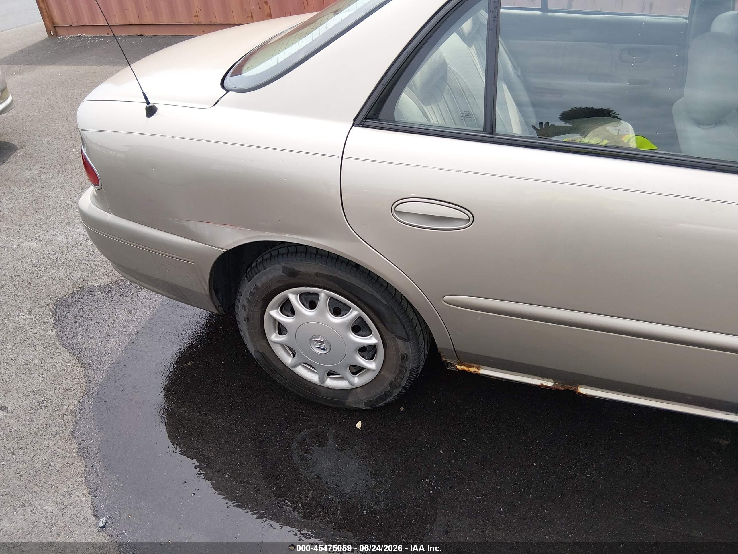 2003 Buick Century Custom Gold vin: 2G4WS52J631138864