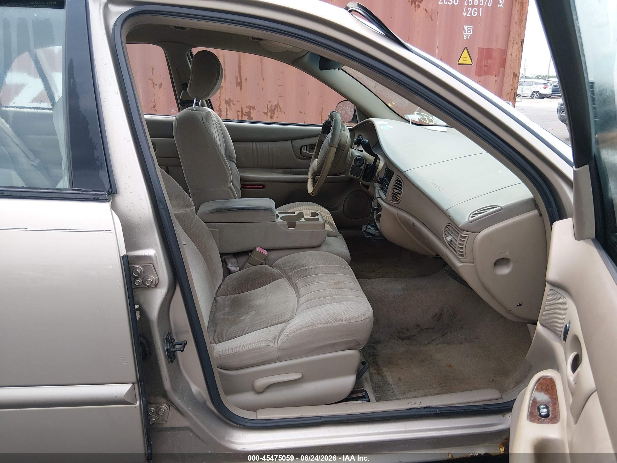 2003 Buick Century Custom Gold vin: 2G4WS52J631138864