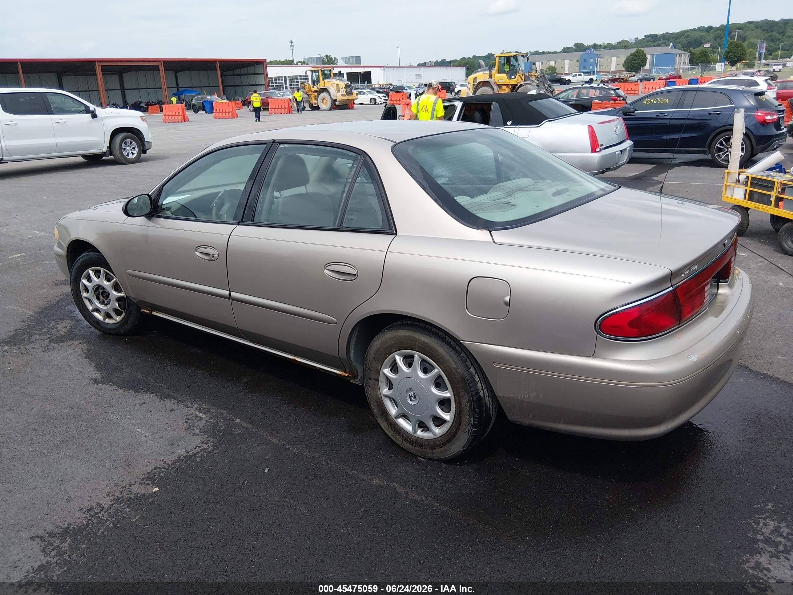 2003 Buick Century Custom Gold vin: 2G4WS52J631138864