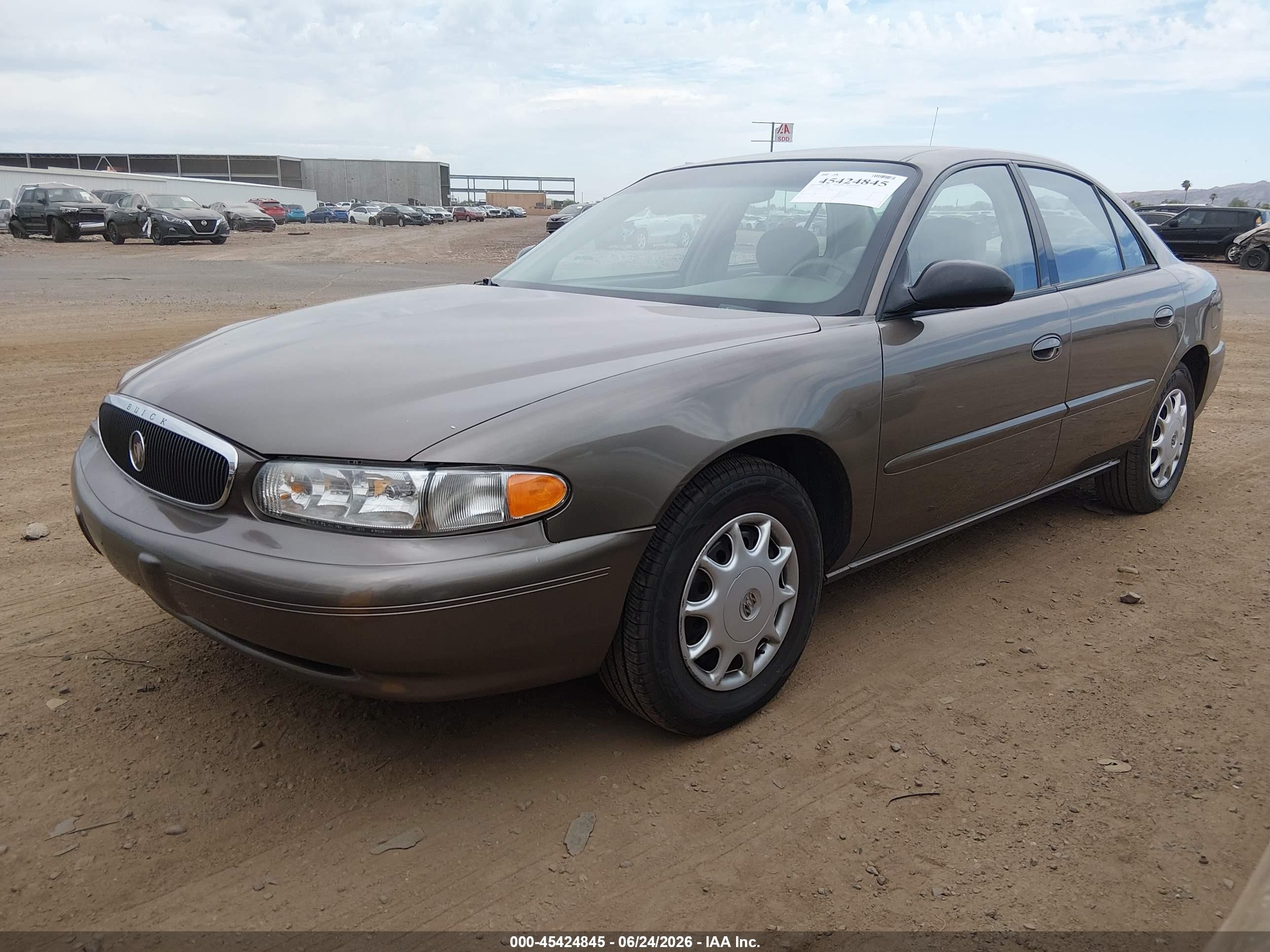 2003 Buick Century Custom Gold vin: 2G4WS52J631243761