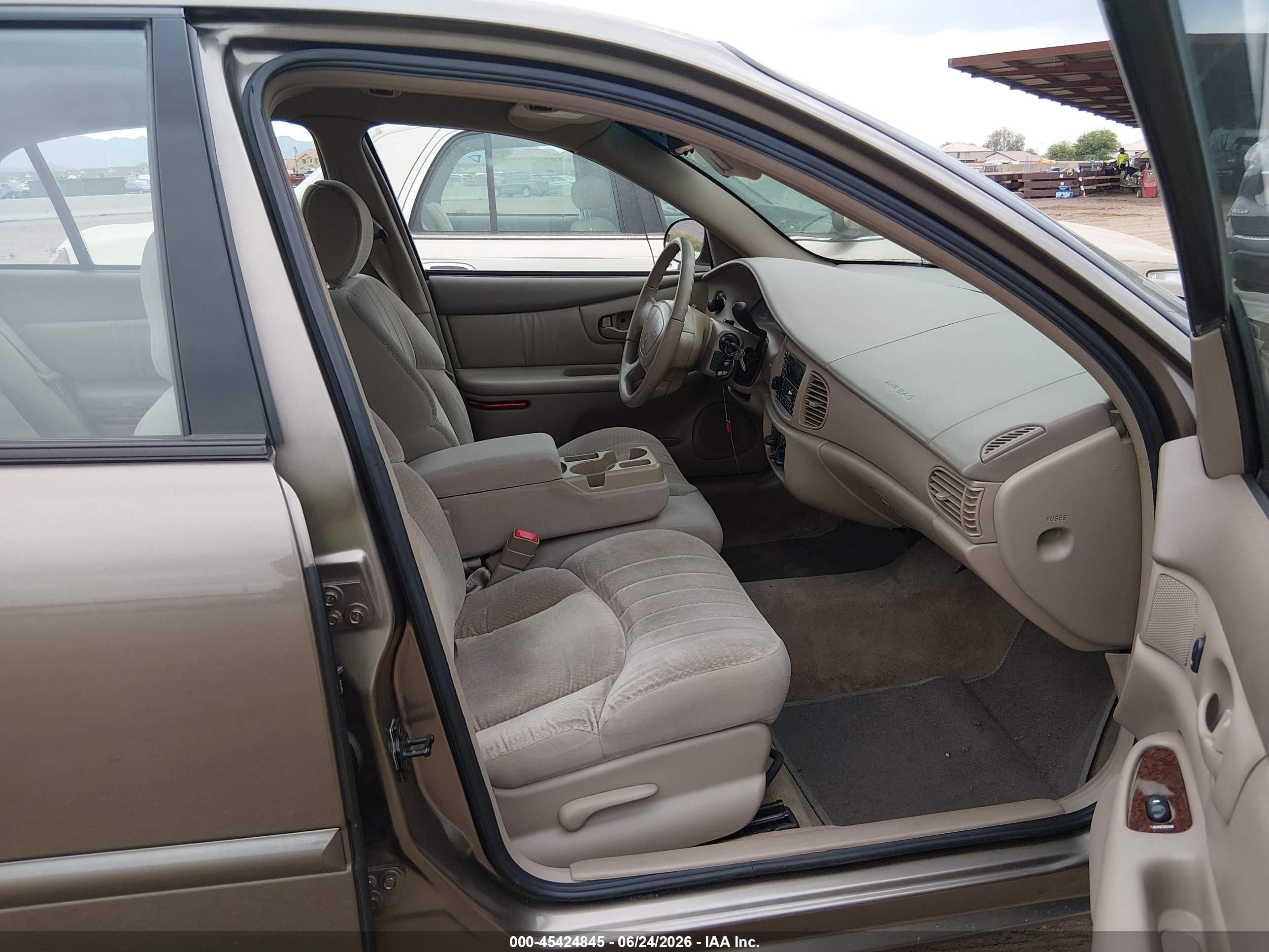 2003 Buick Century Custom Gold vin: 2G4WS52J631243761