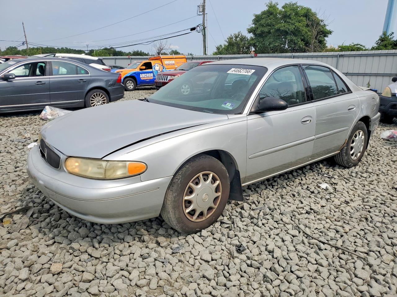 2004 Buick Century Custom Silver vin: 2G4WS52J641218067