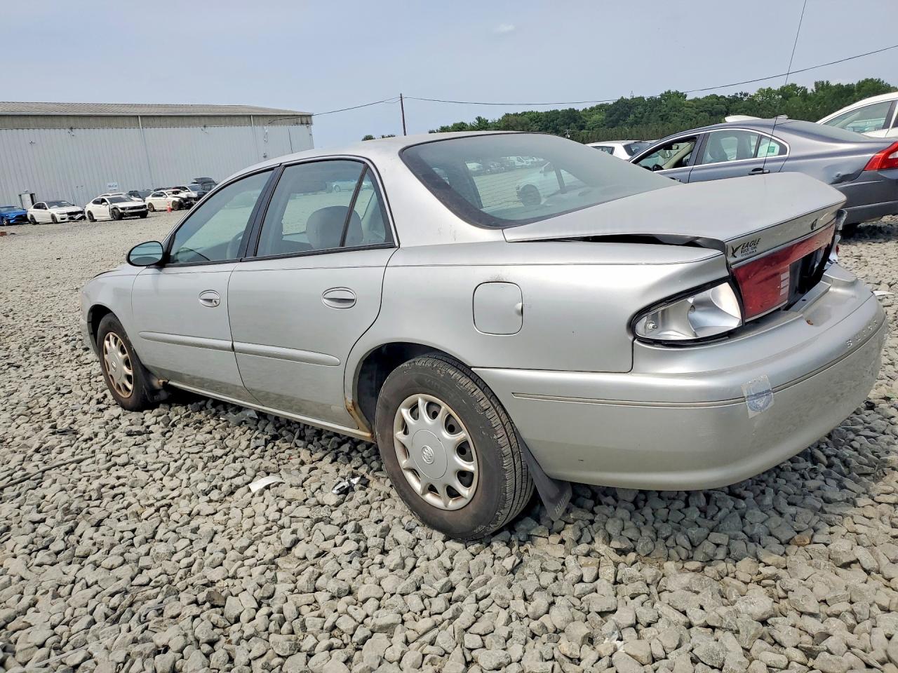 2004 Buick Century Custom Silver vin: 2G4WS52J641218067