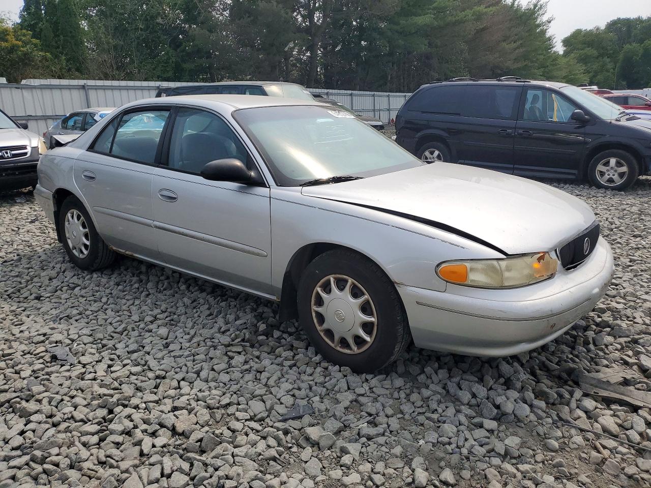 2004 Buick Century Custom Silver vin: 2G4WS52J641218067
