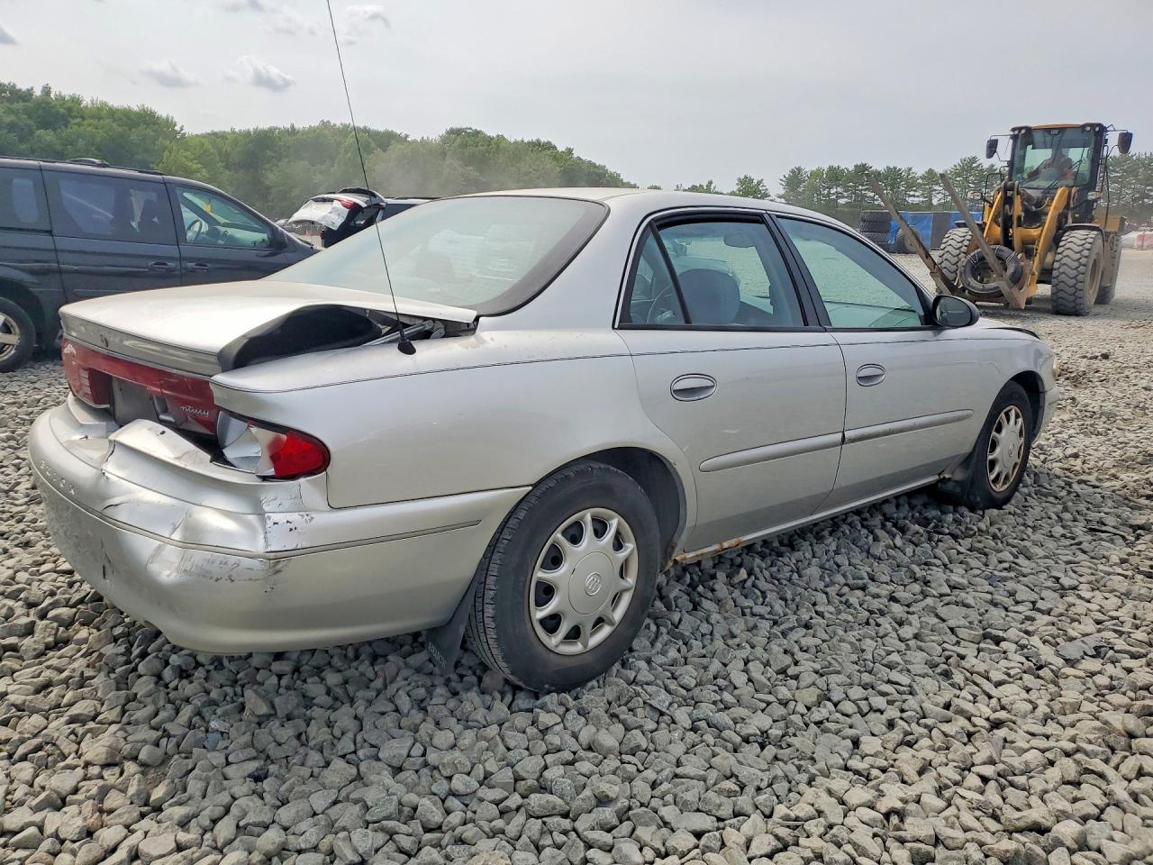 2004 Buick Century Custom Silver vin: 2G4WS52J641218067