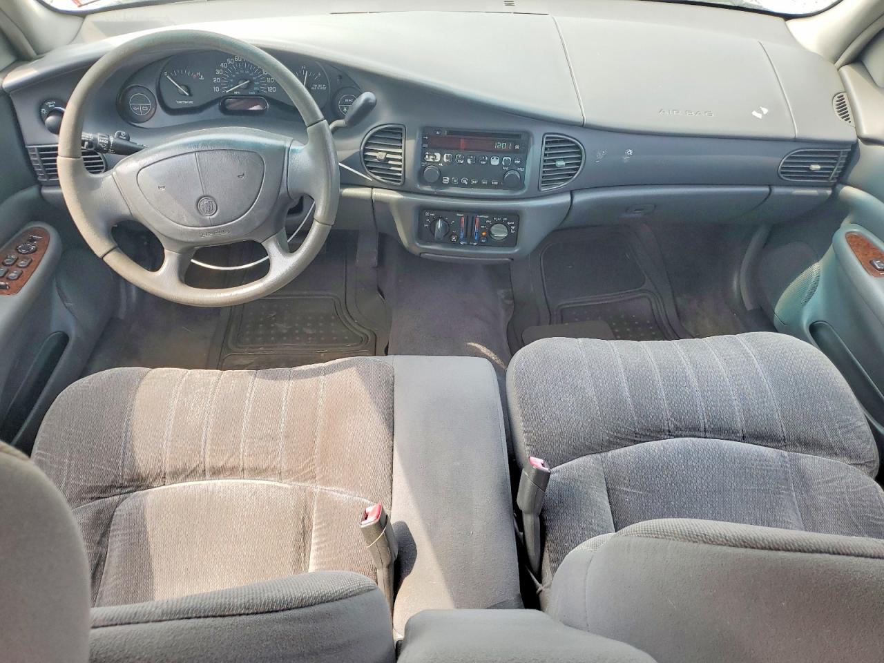 2004 Buick Century Custom Silver vin: 2G4WS52J641218067