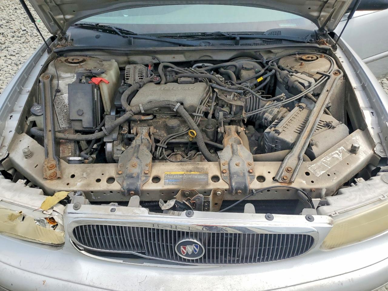 2004 Buick Century Custom Silver vin: 2G4WS52J641218067