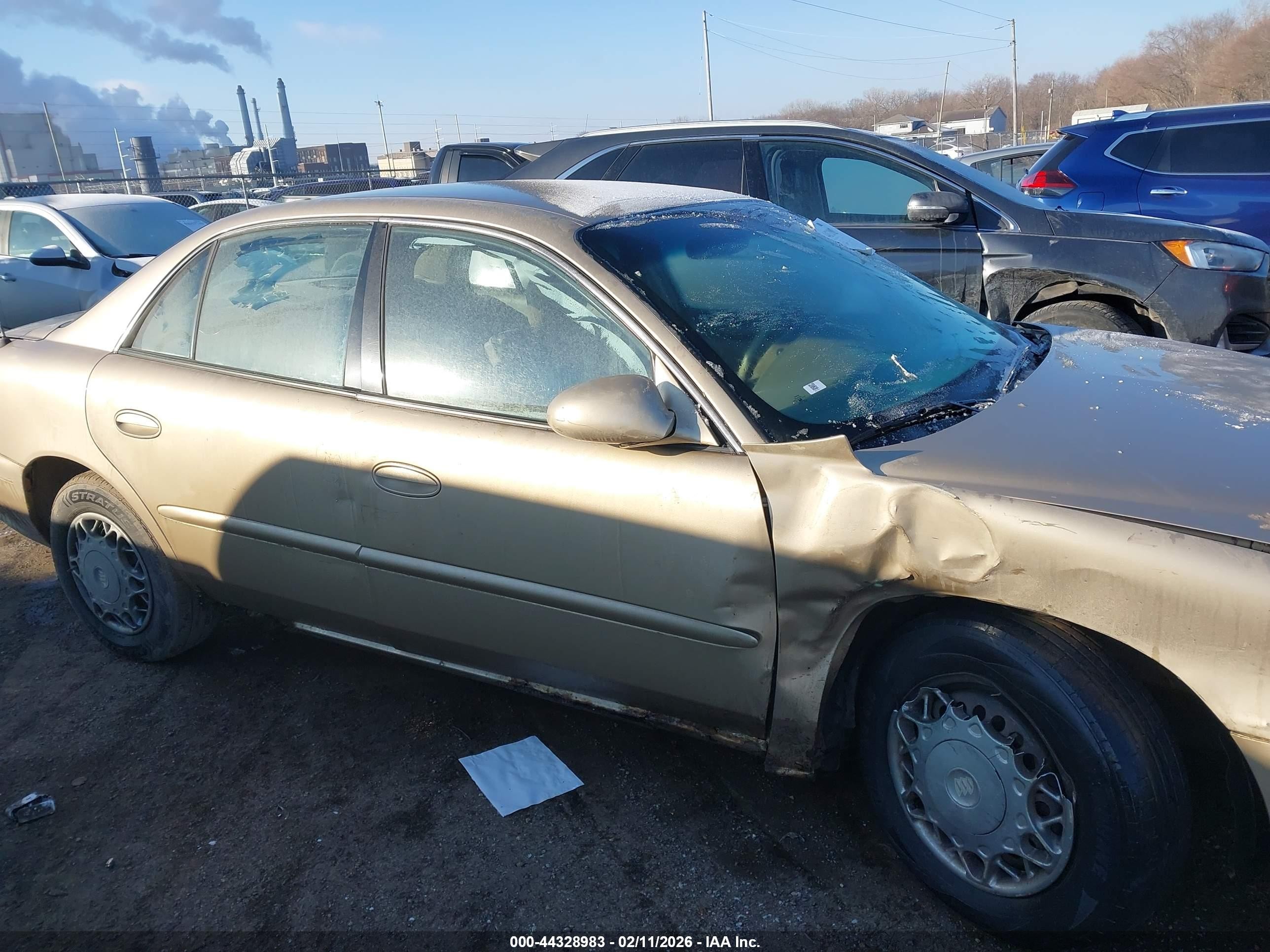 2005 Buick Century   Gold vin: 2G4WS52J651104815