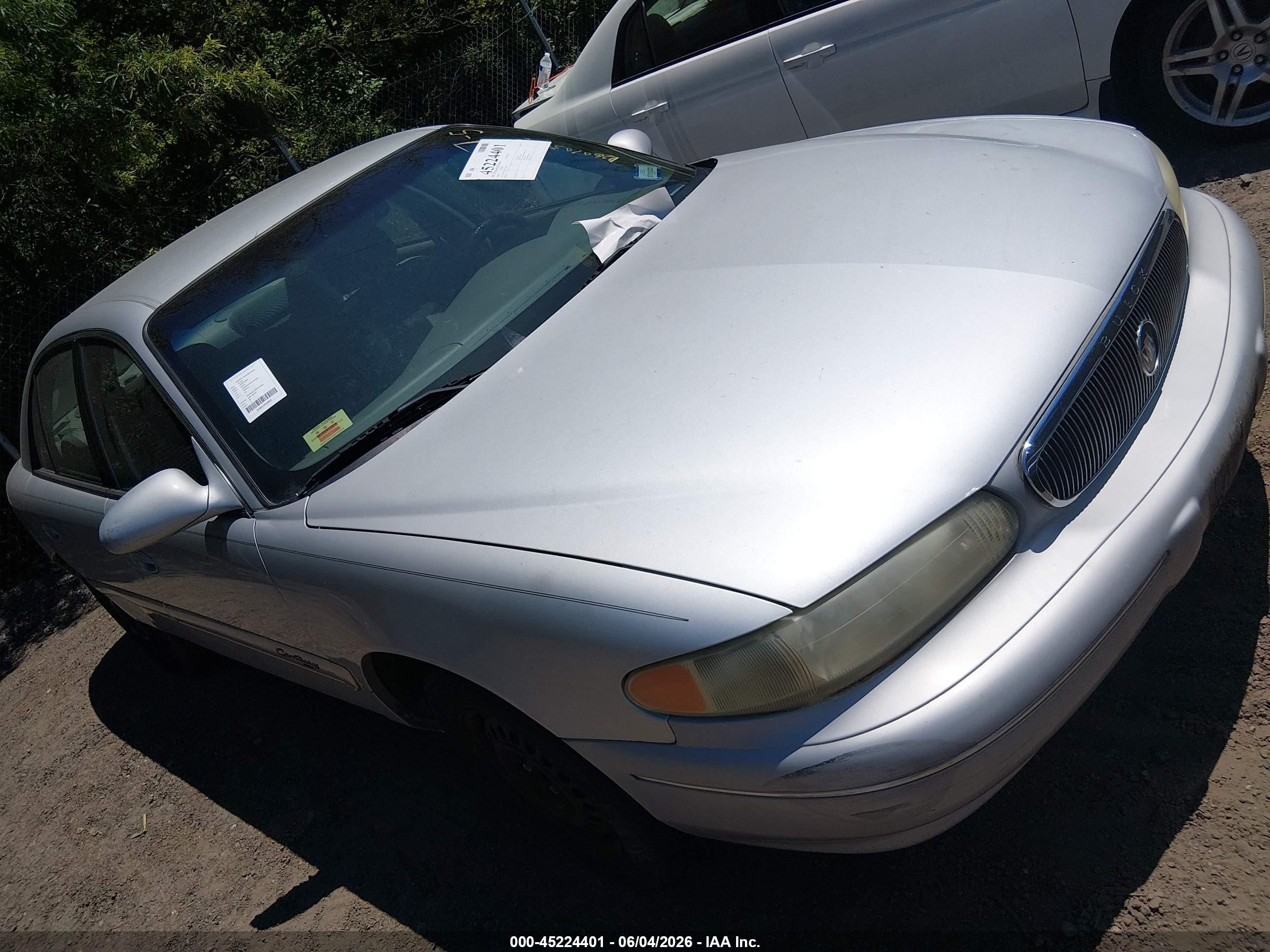 2000 Buick Century Custom Gray vin: 2G4WS52J6Y1187084