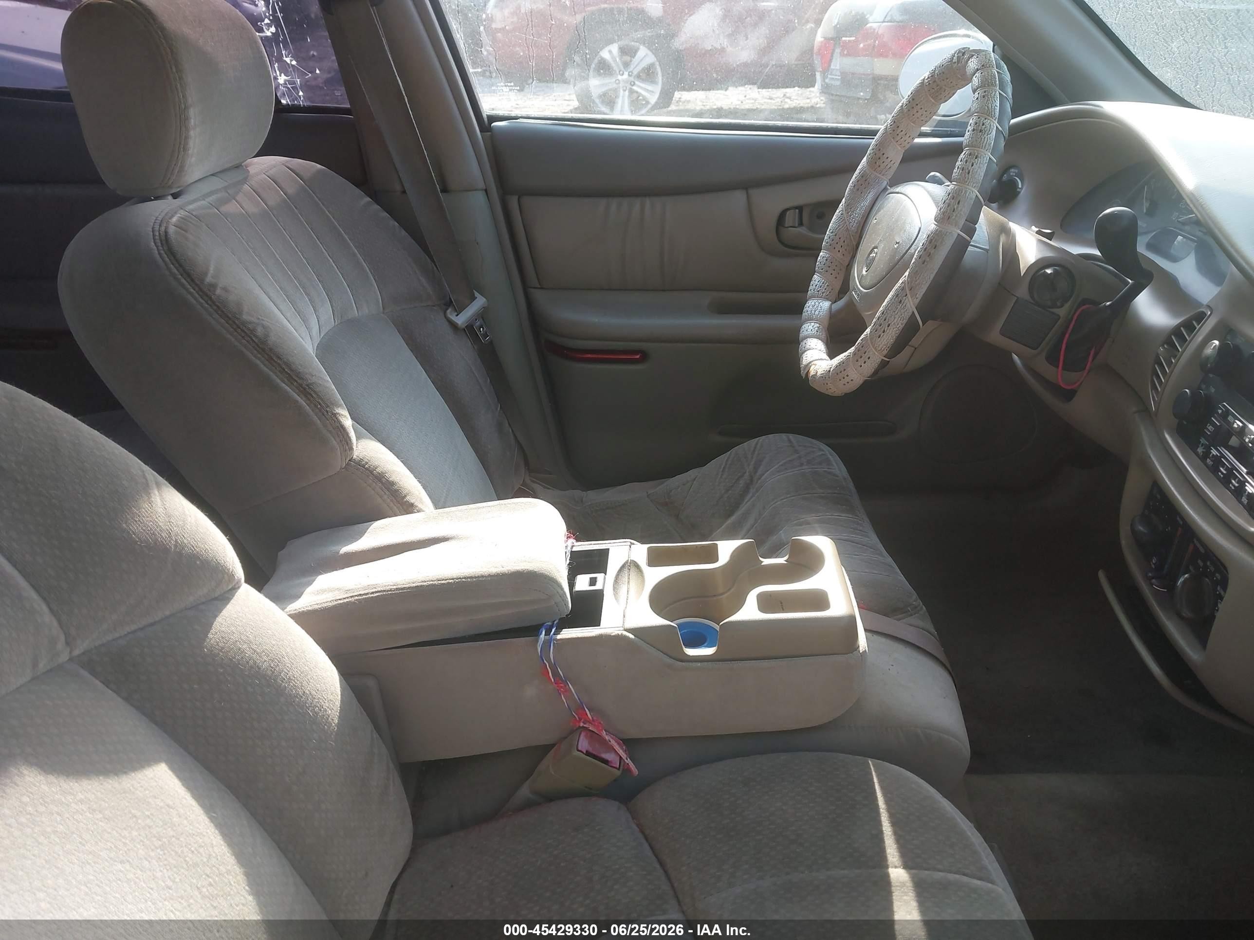 2002 Buick Century Custom Gold vin: 2G4WS52J721152769