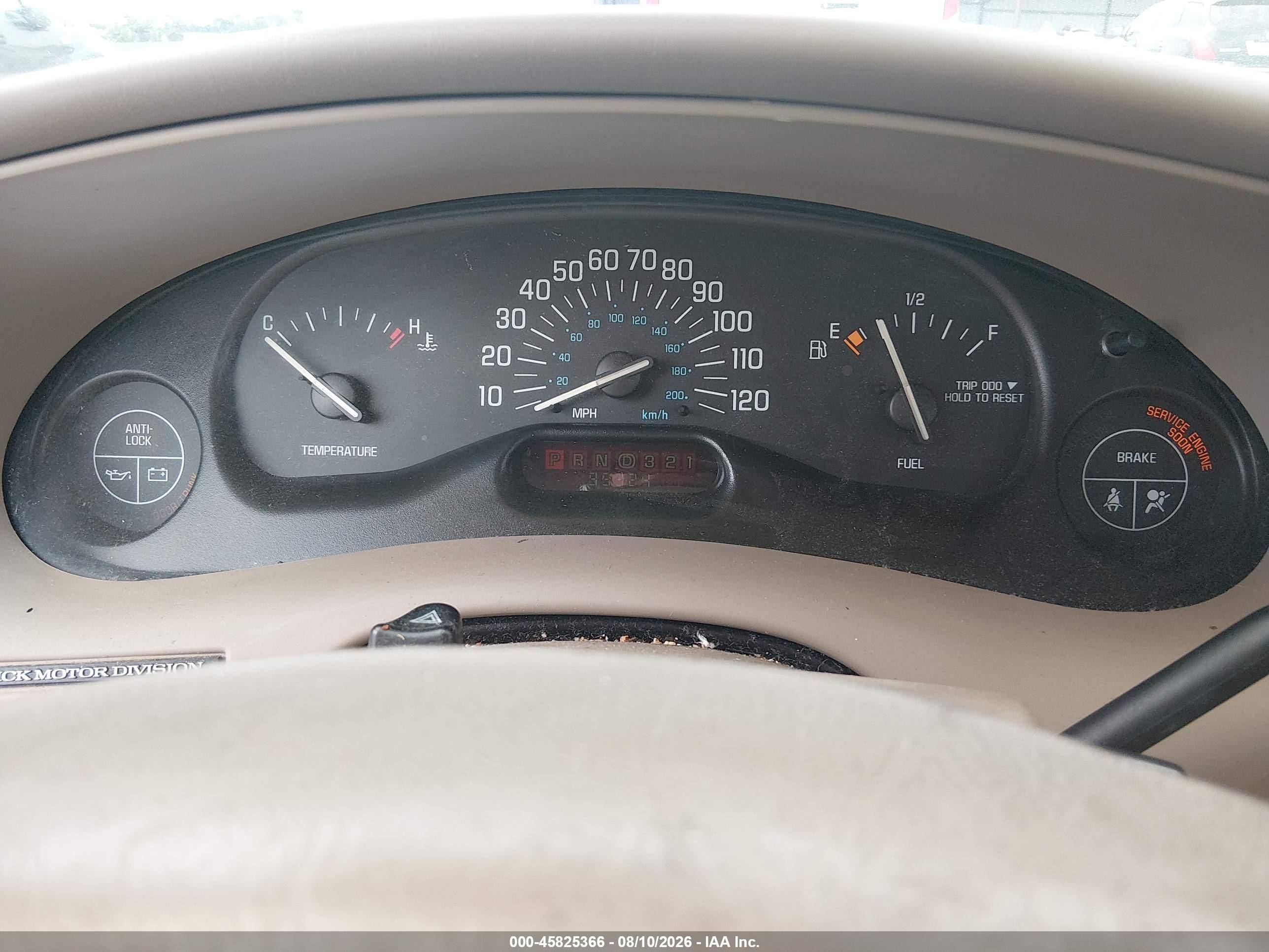 2002 Buick Century Custom Gold vin: 2G4WS52J721201050
