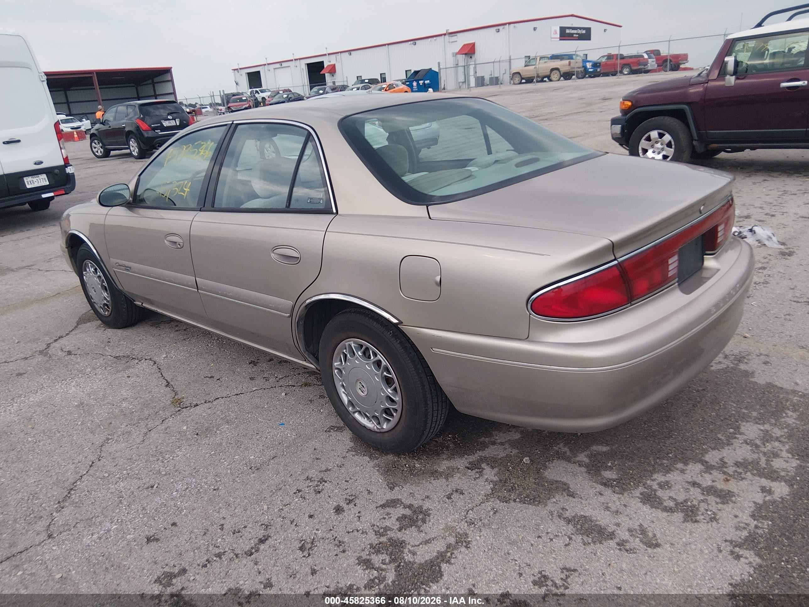 2002 Buick Century Custom Gold vin: 2G4WS52J721201050