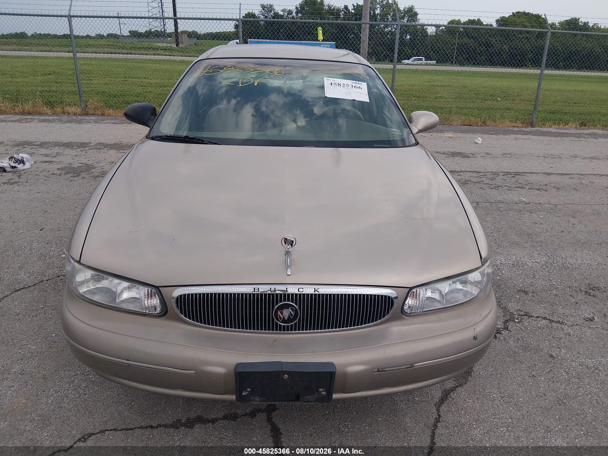 2002 Buick Century Custom Gold vin: 2G4WS52J721201050