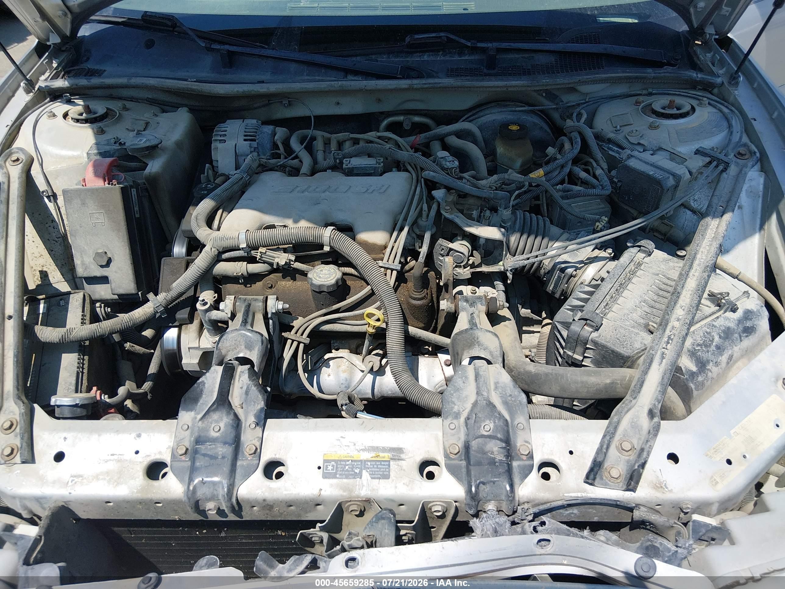 2002 Buick Century Custom Серебряный vin: 2G4WS52J721205065