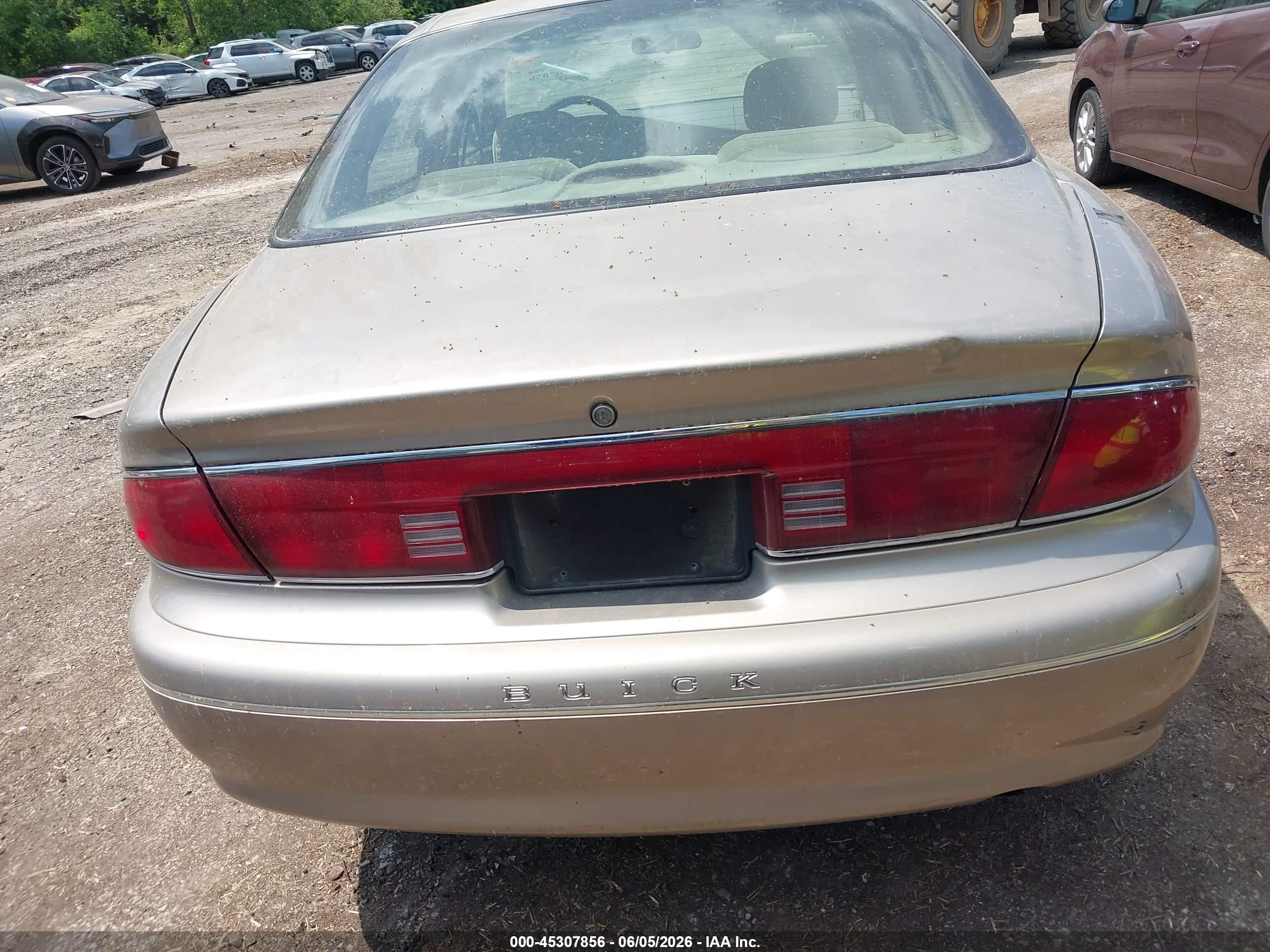 2002 Buick Century Custom Gold vin: 2G4WS52J721207916
