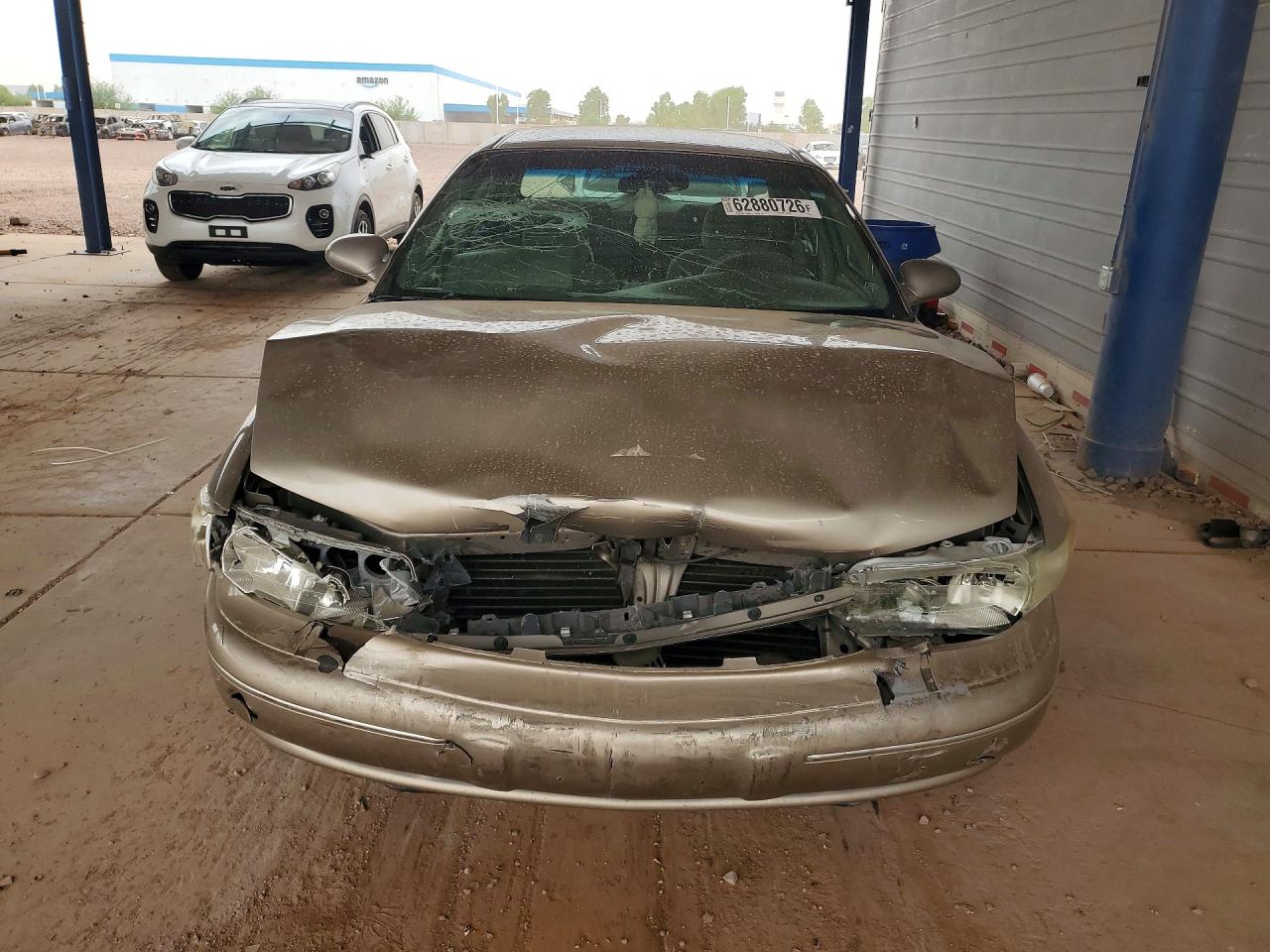 2002 Buick Century Custom Silver vin: 2G4WS52J721300483