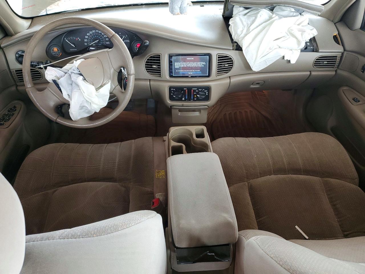 2002 Buick Century Custom Silver vin: 2G4WS52J721300483