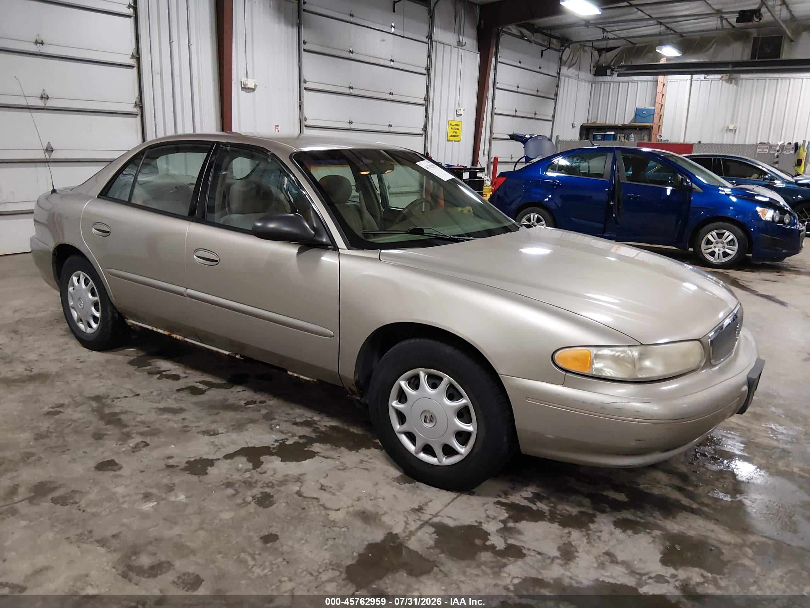 2003 Buick Century Custom Tan vin: 2G4WS52J731138274