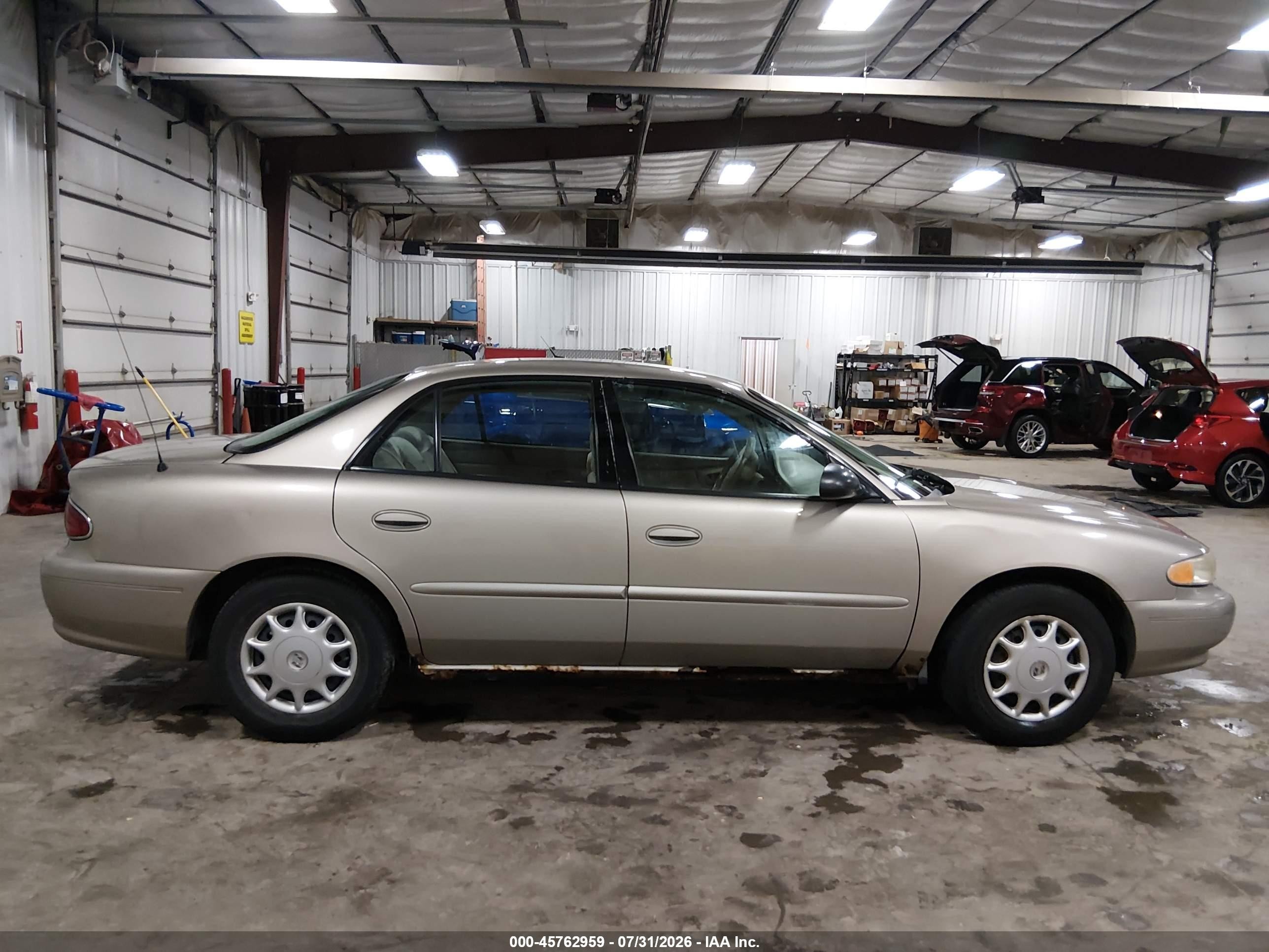 2003 Buick Century Custom Желто-коричневый vin: 2G4WS52J731138274