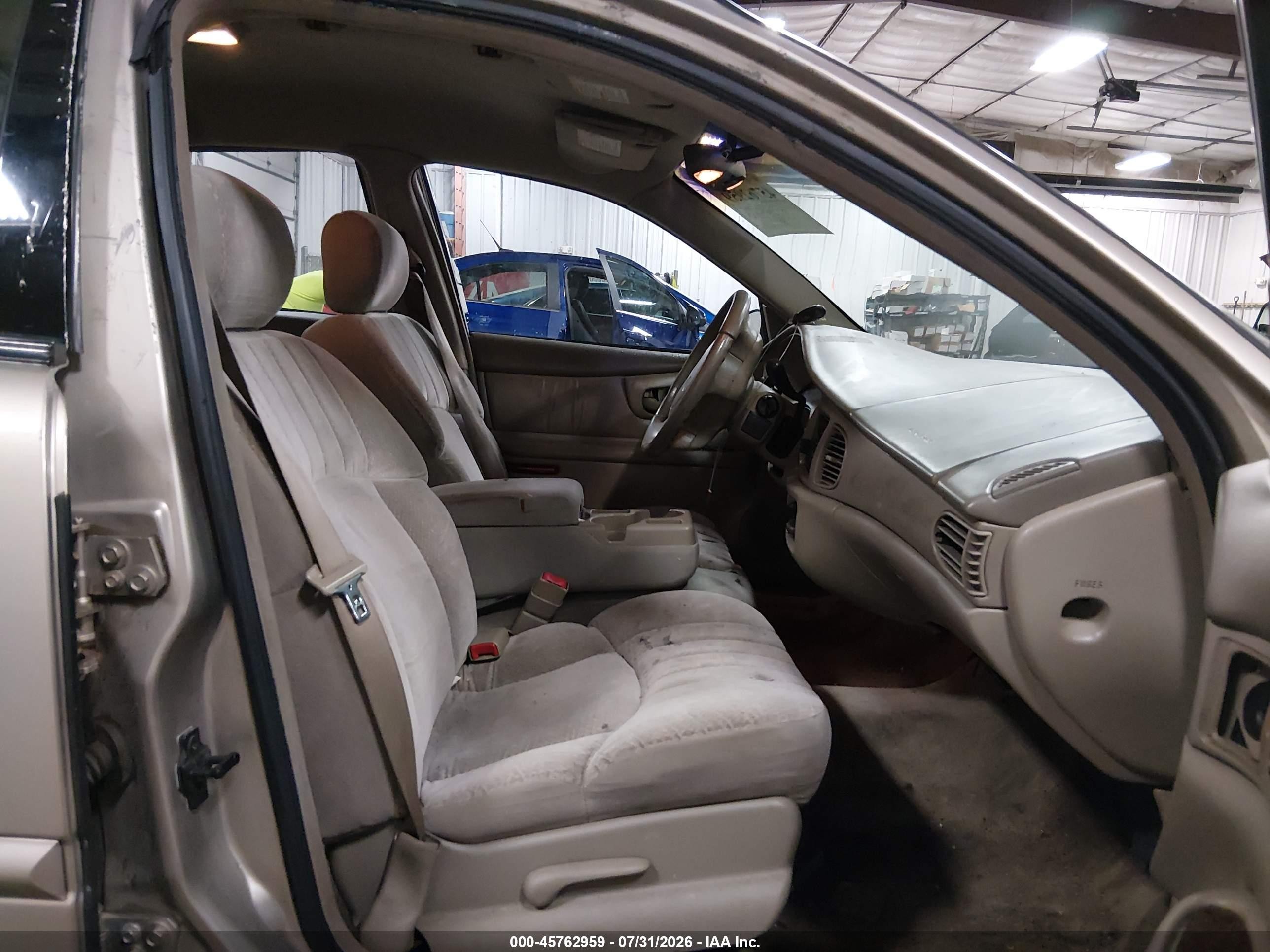 2003 Buick Century Custom Желто-коричневый vin: 2G4WS52J731138274