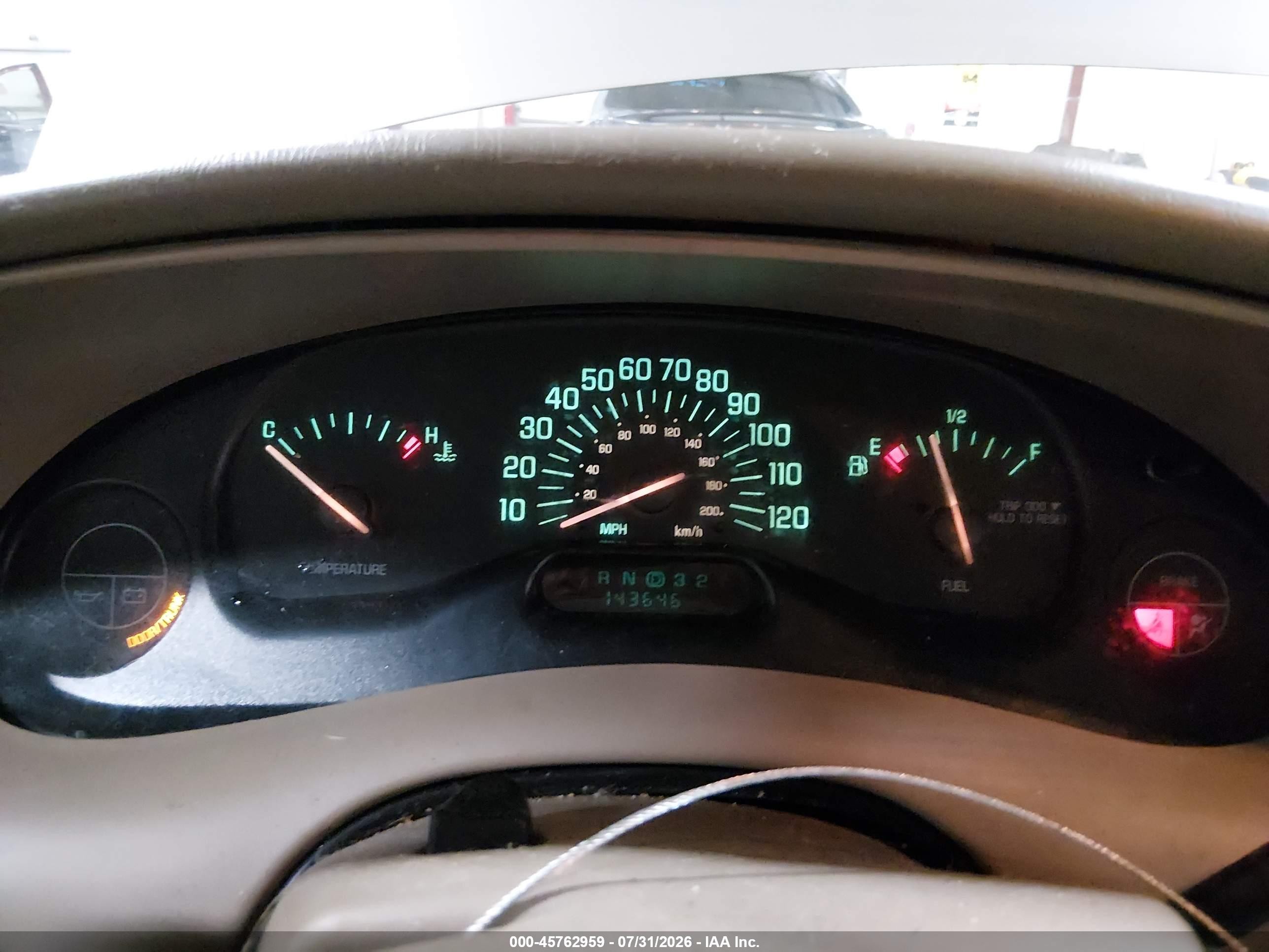 2003 Buick Century Custom Желто-коричневый vin: 2G4WS52J731138274
