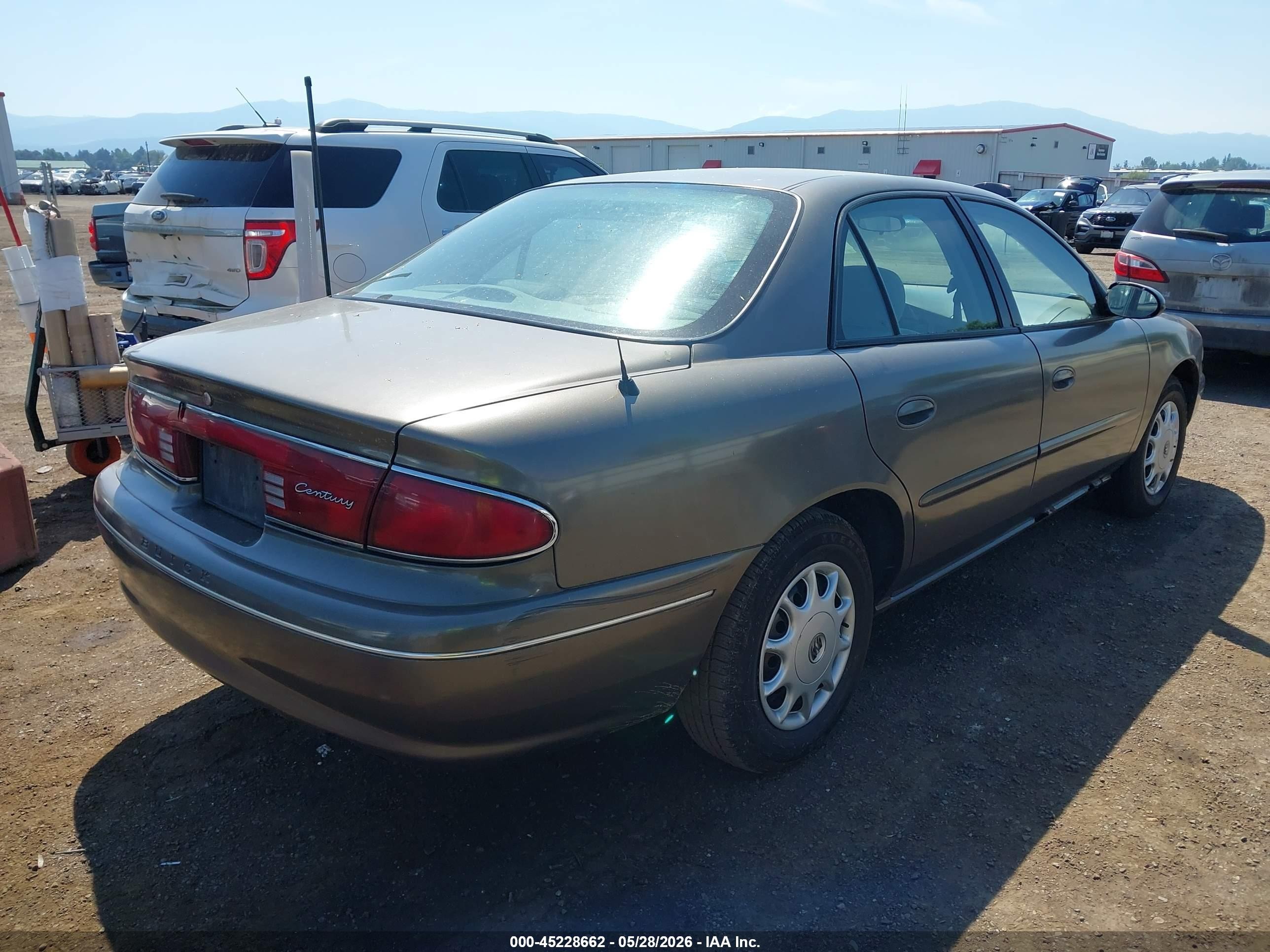 2003 Buick Century Custom Beige vin: 2G4WS52J731189984