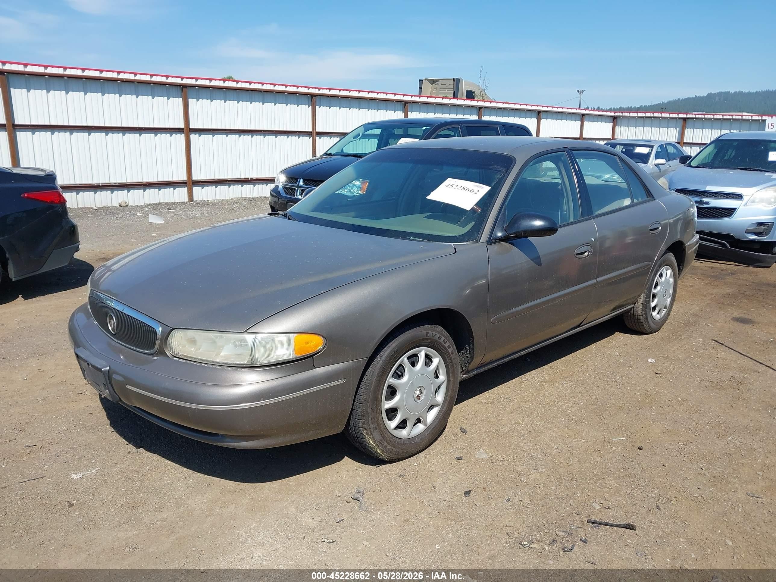 2003 Buick Century Custom Beige vin: 2G4WS52J731189984