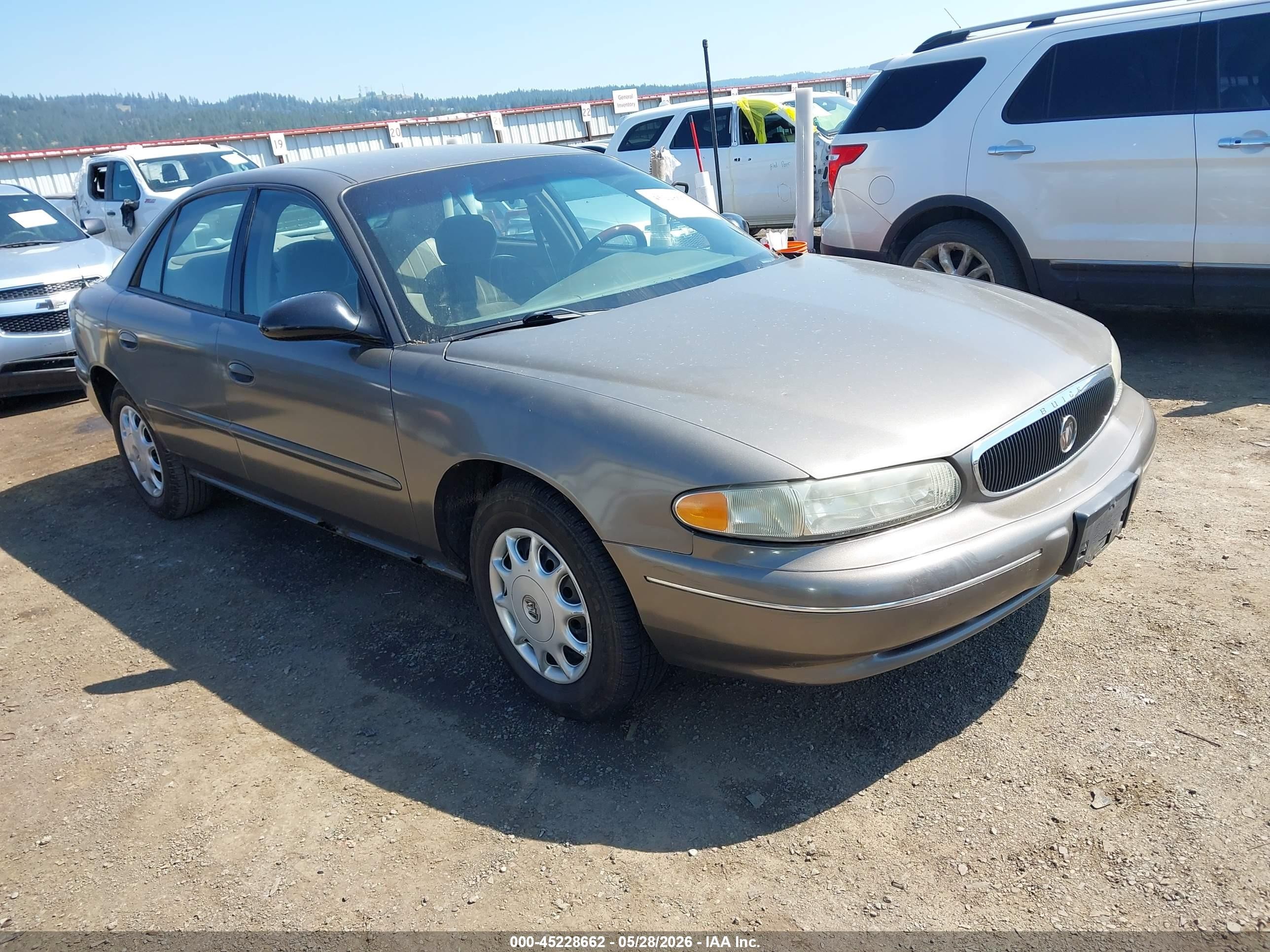 2003 Buick Century Custom Beige vin: 2G4WS52J731189984