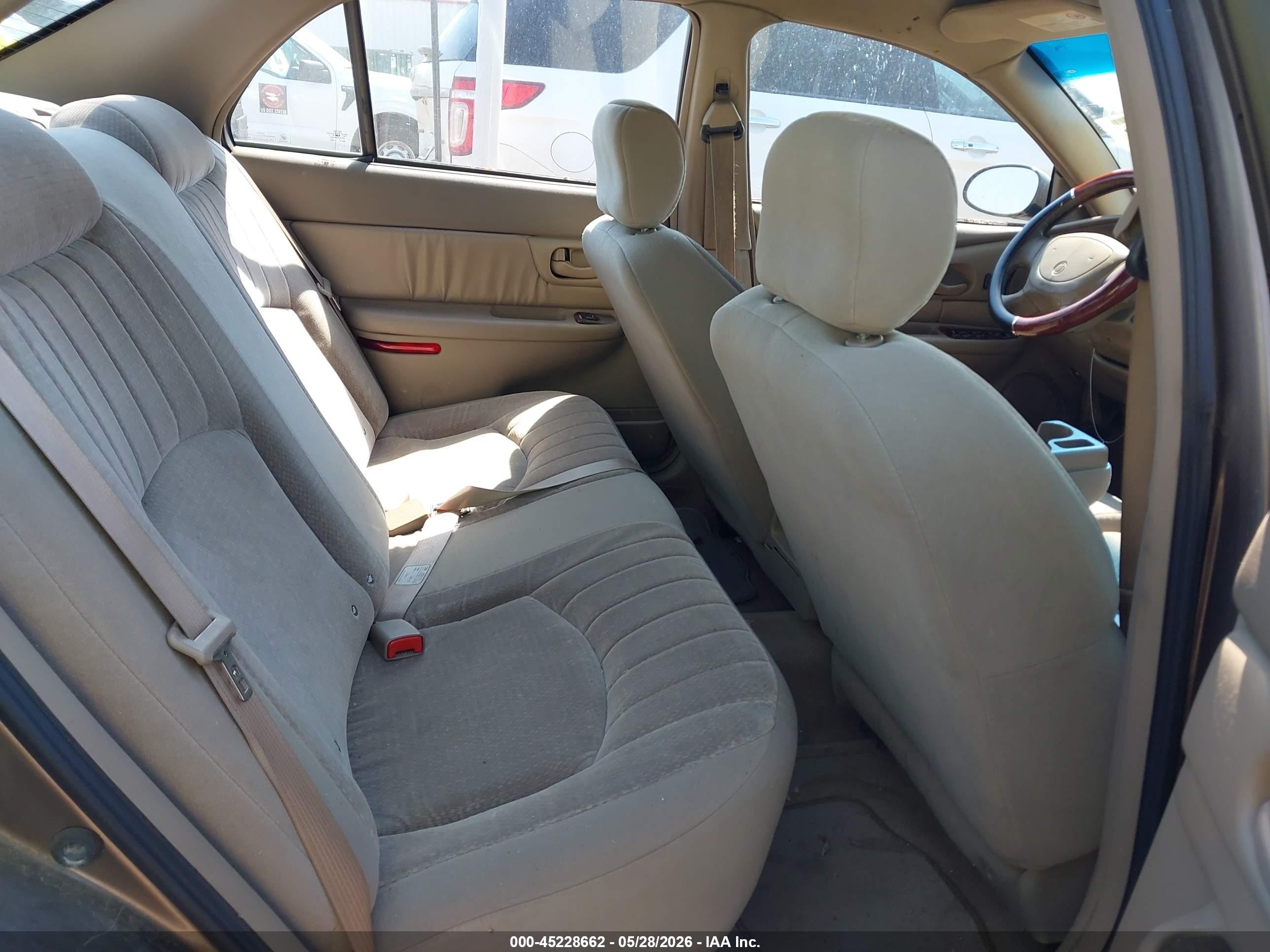 2003 Buick Century Custom Beige vin: 2G4WS52J731189984