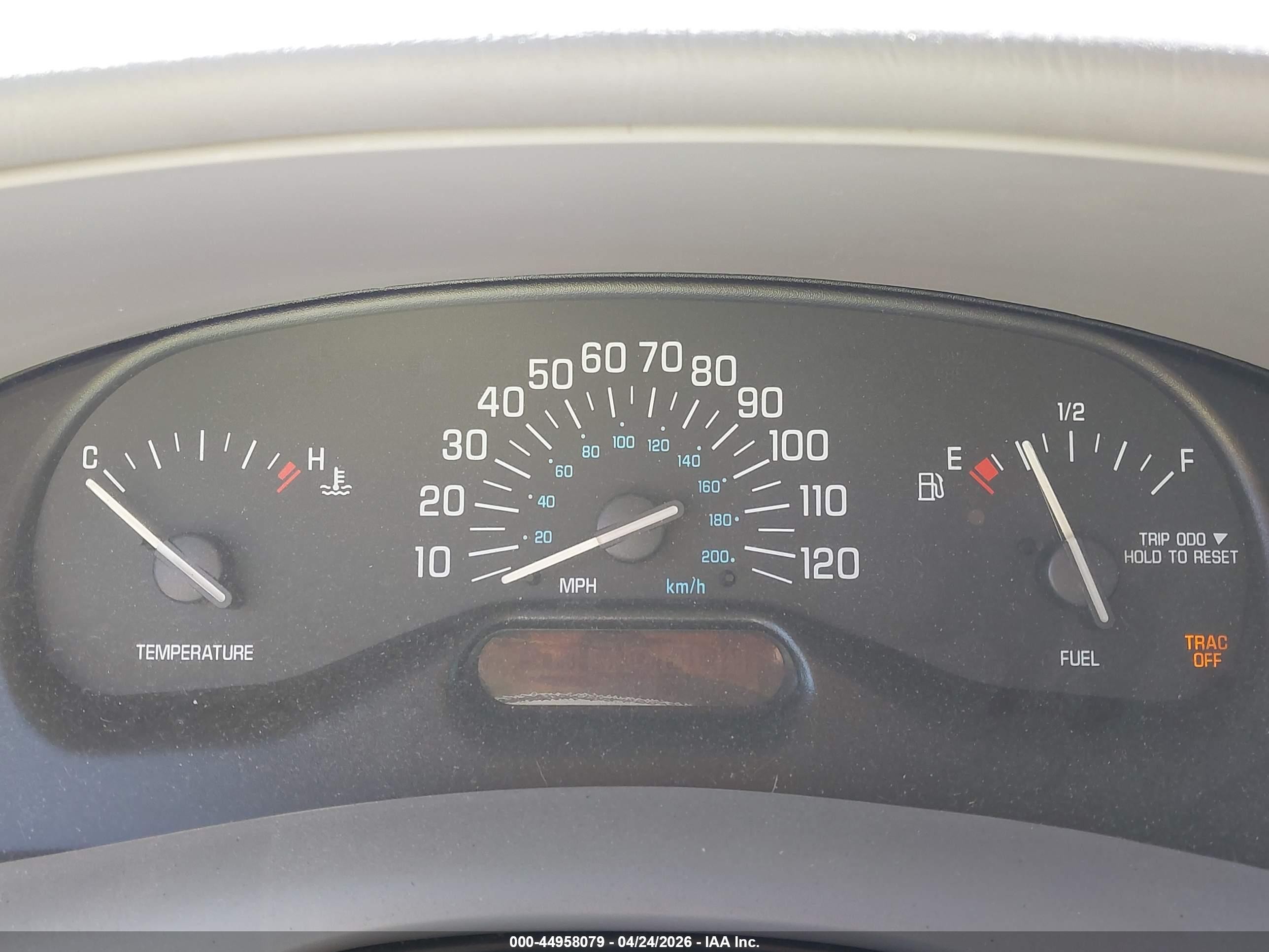 2003 Buick Century Custom Red vin: 2G4WS52J731249357