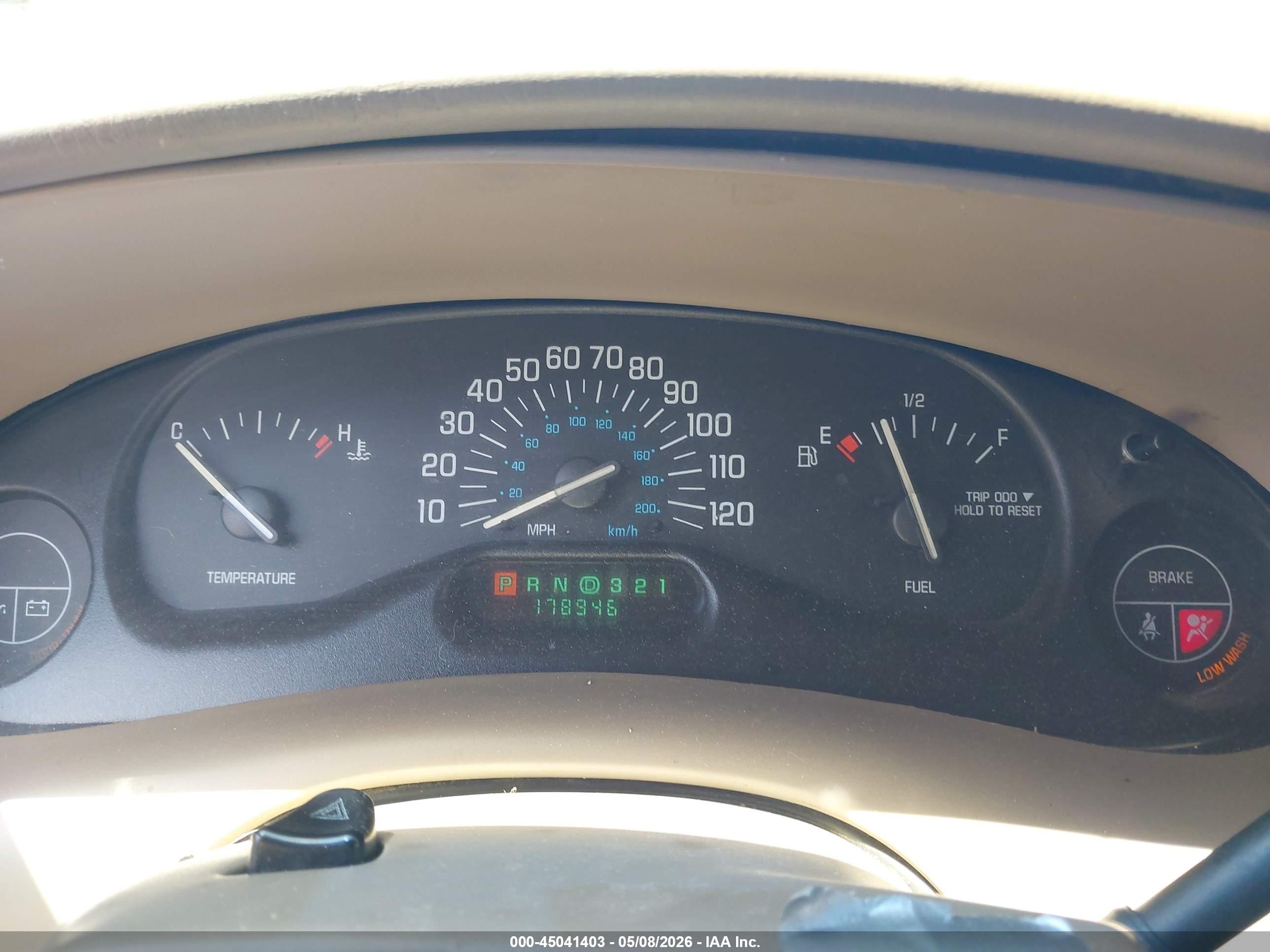 2003 Buick Century Custom Gray vin: 2G4WS52J731264490