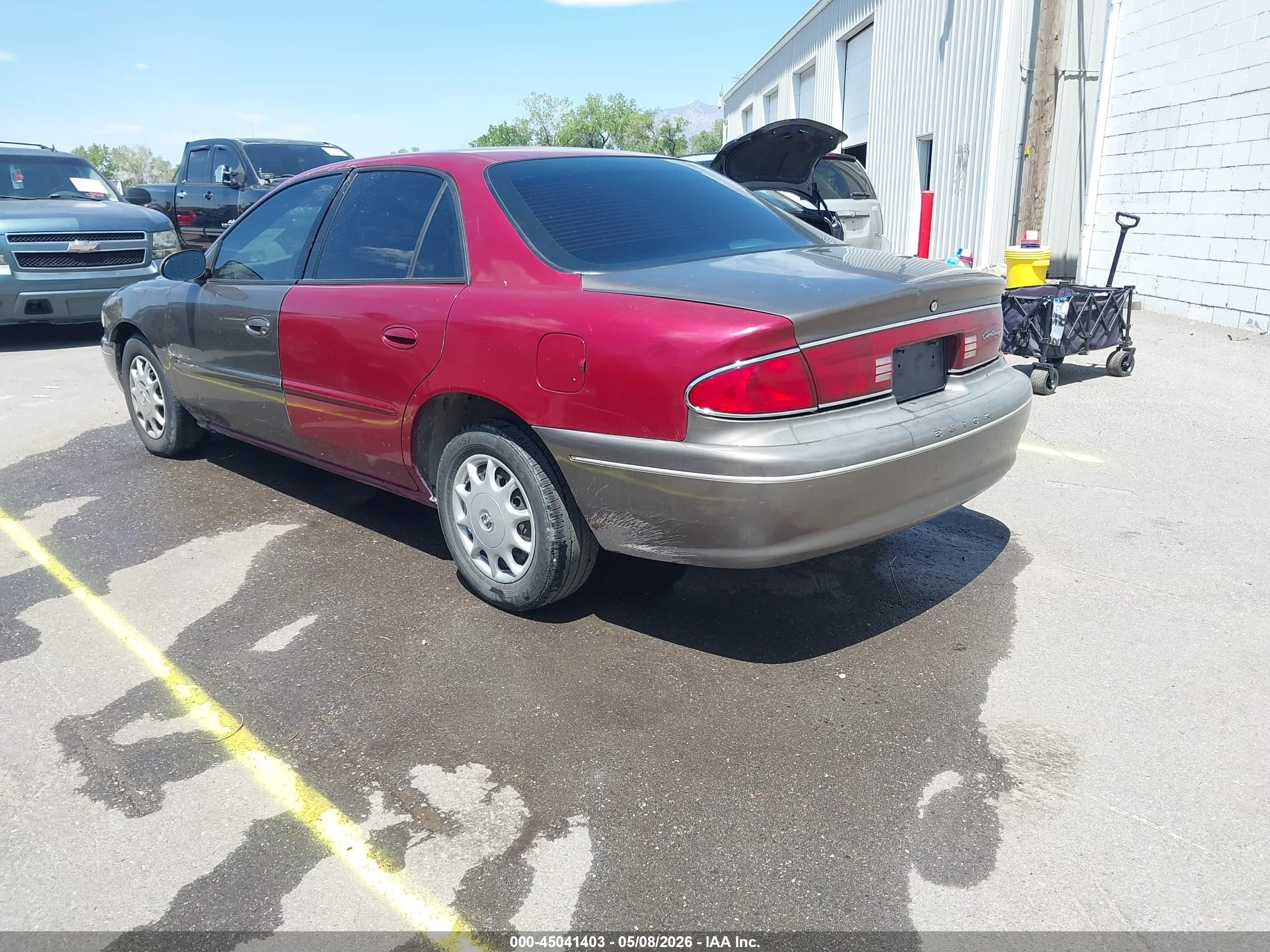 2003 Buick Century Custom Gray vin: 2G4WS52J731264490
