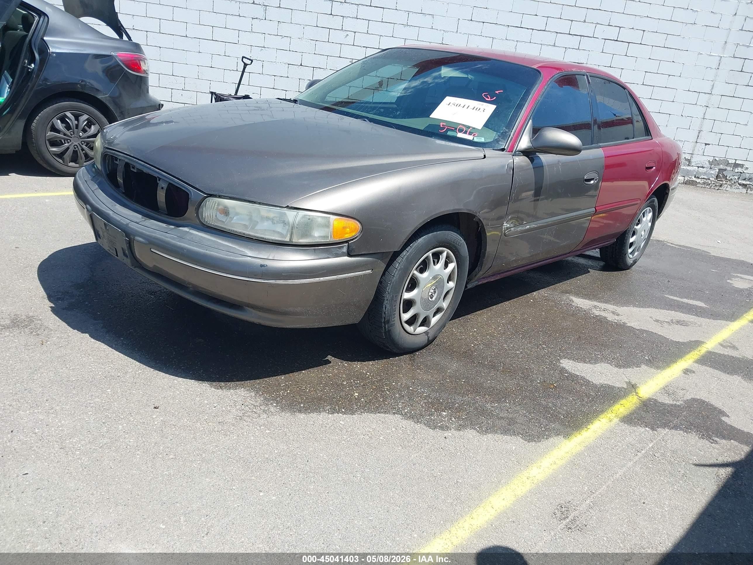 2003 Buick Century Custom Gray vin: 2G4WS52J731264490