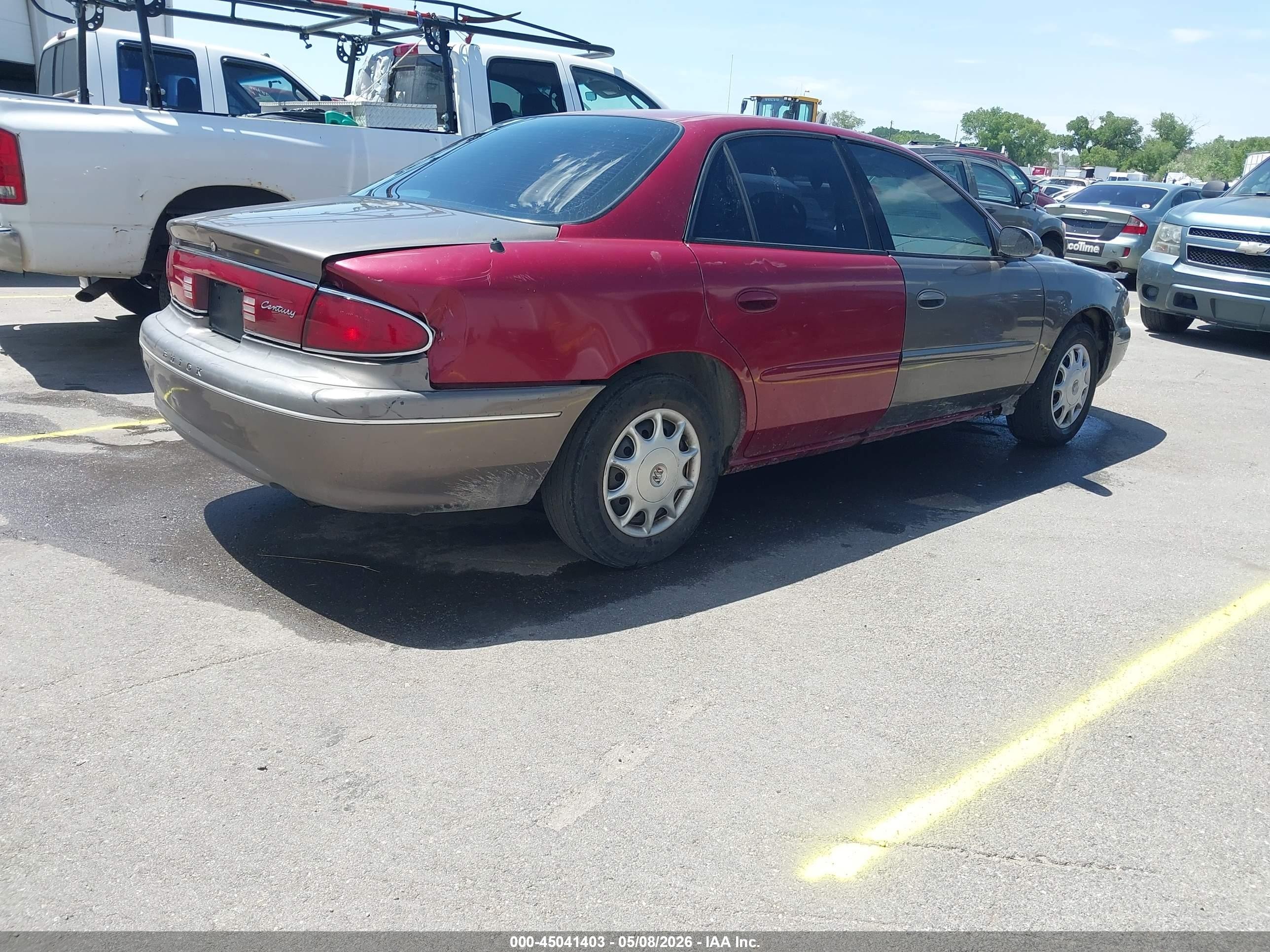 2003 Buick Century Custom Gray vin: 2G4WS52J731264490
