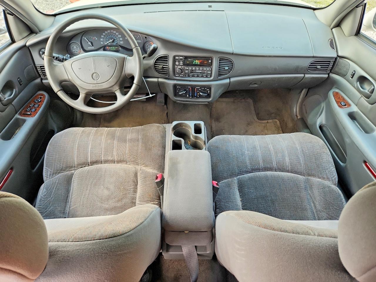 2003 Buick Century Custom Белый vin: 2G4WS52J731298896
