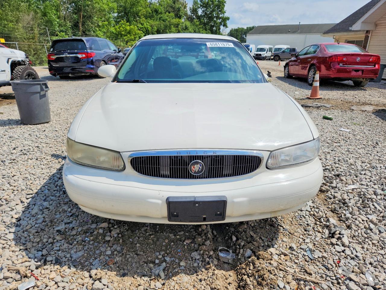 2003 Buick Century Custom Белый vin: 2G4WS52J731298896
