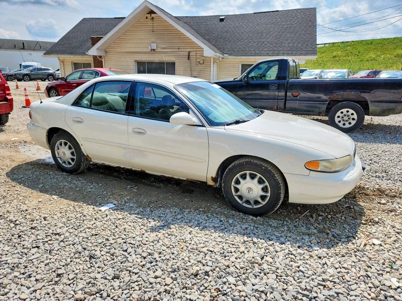 2003 Buick Century Custom Белый vin: 2G4WS52J731298896