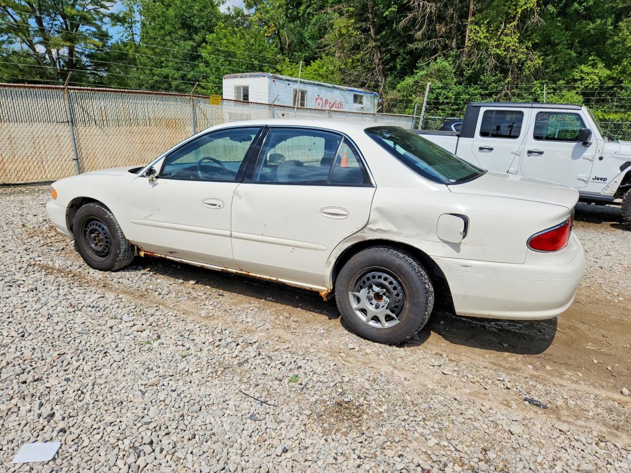 2003 Buick Century Custom Белый vin: 2G4WS52J731298896