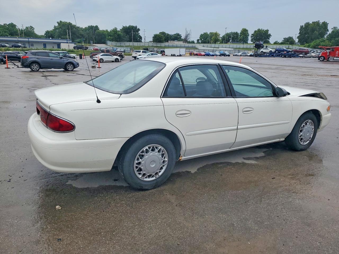 2004 Buick Century Custom White vin: 2G4WS52J741259632