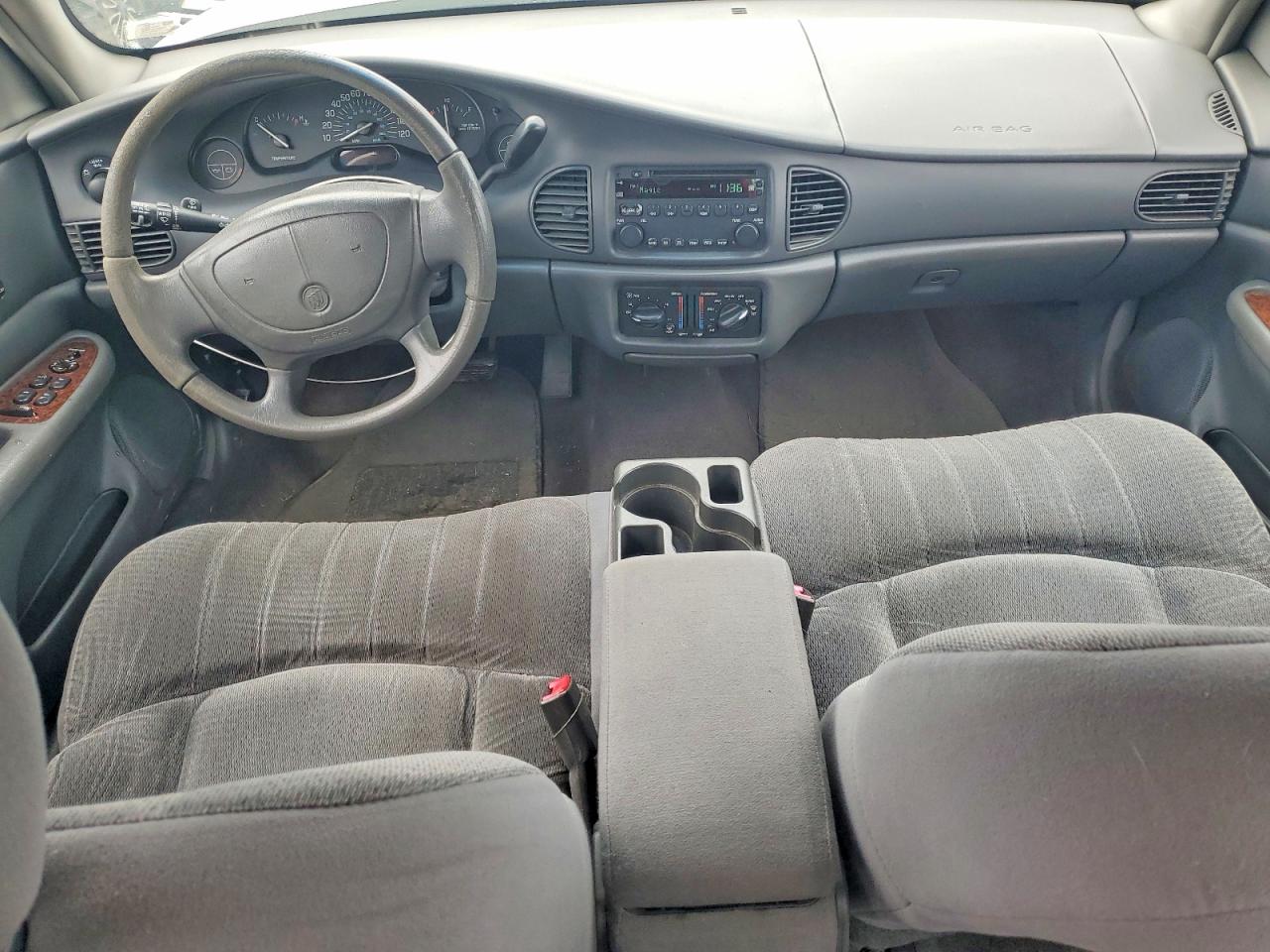 2004 Buick Century Custom White vin: 2G4WS52J741259632