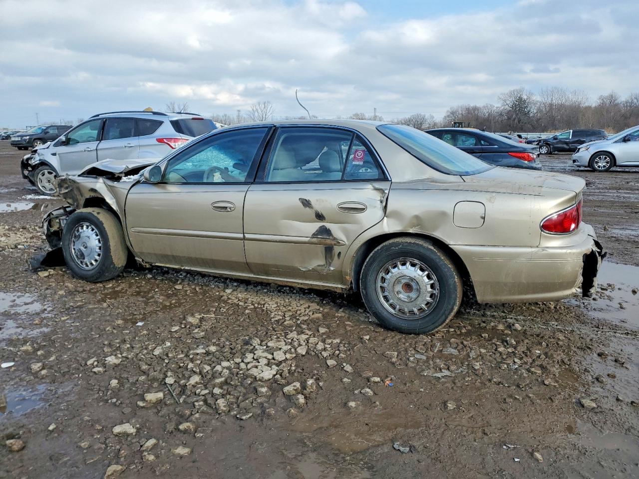 2004 Buick Century Custom Gold vin: 2G4WS52J741308263