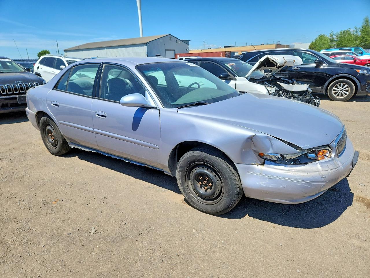 2005 Buick Century Custom Silver vin: 2G4WS52J751109859